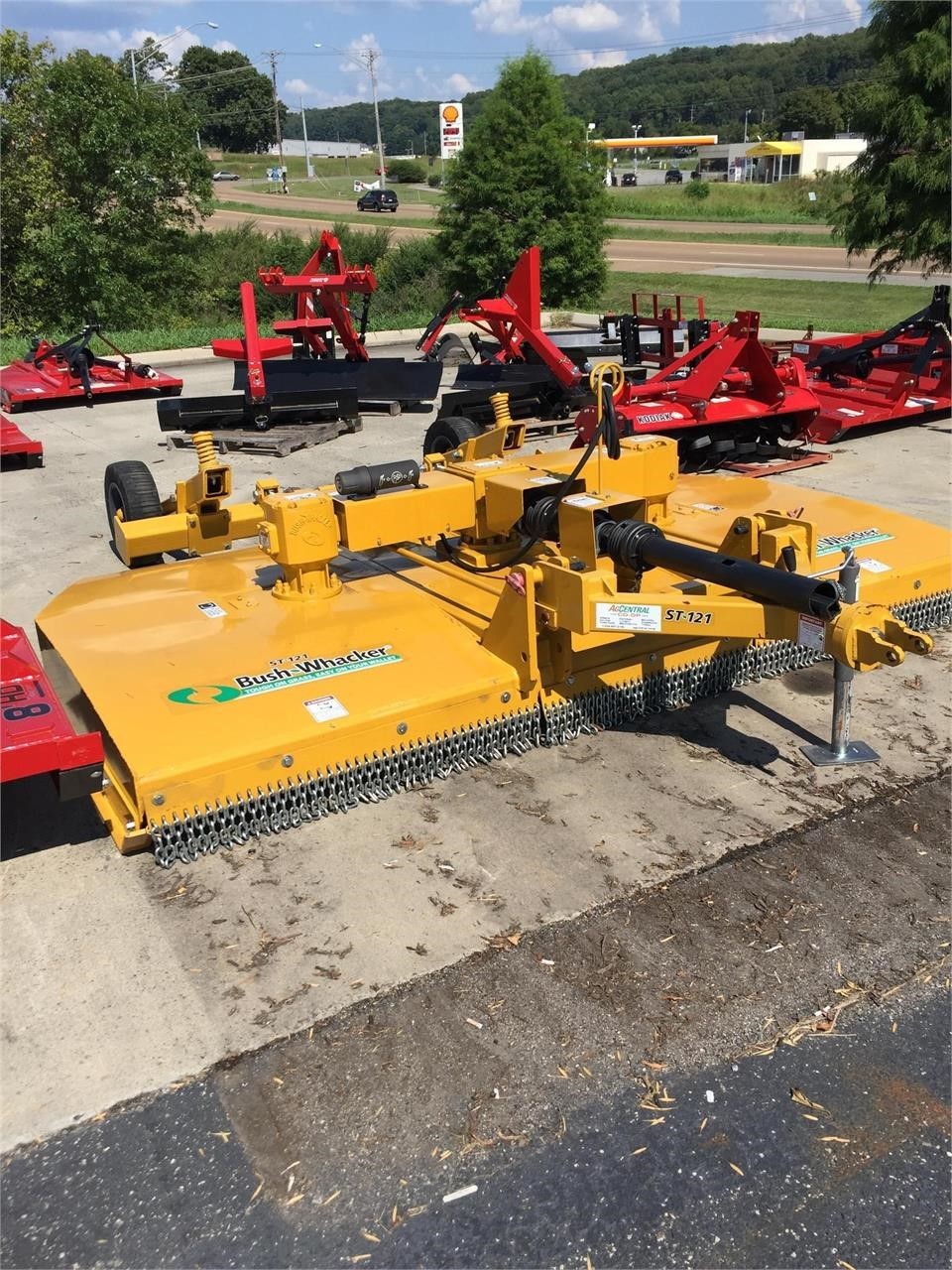 2023 BushWhacker ST121 Rotary Cutter Call Machinery Pete