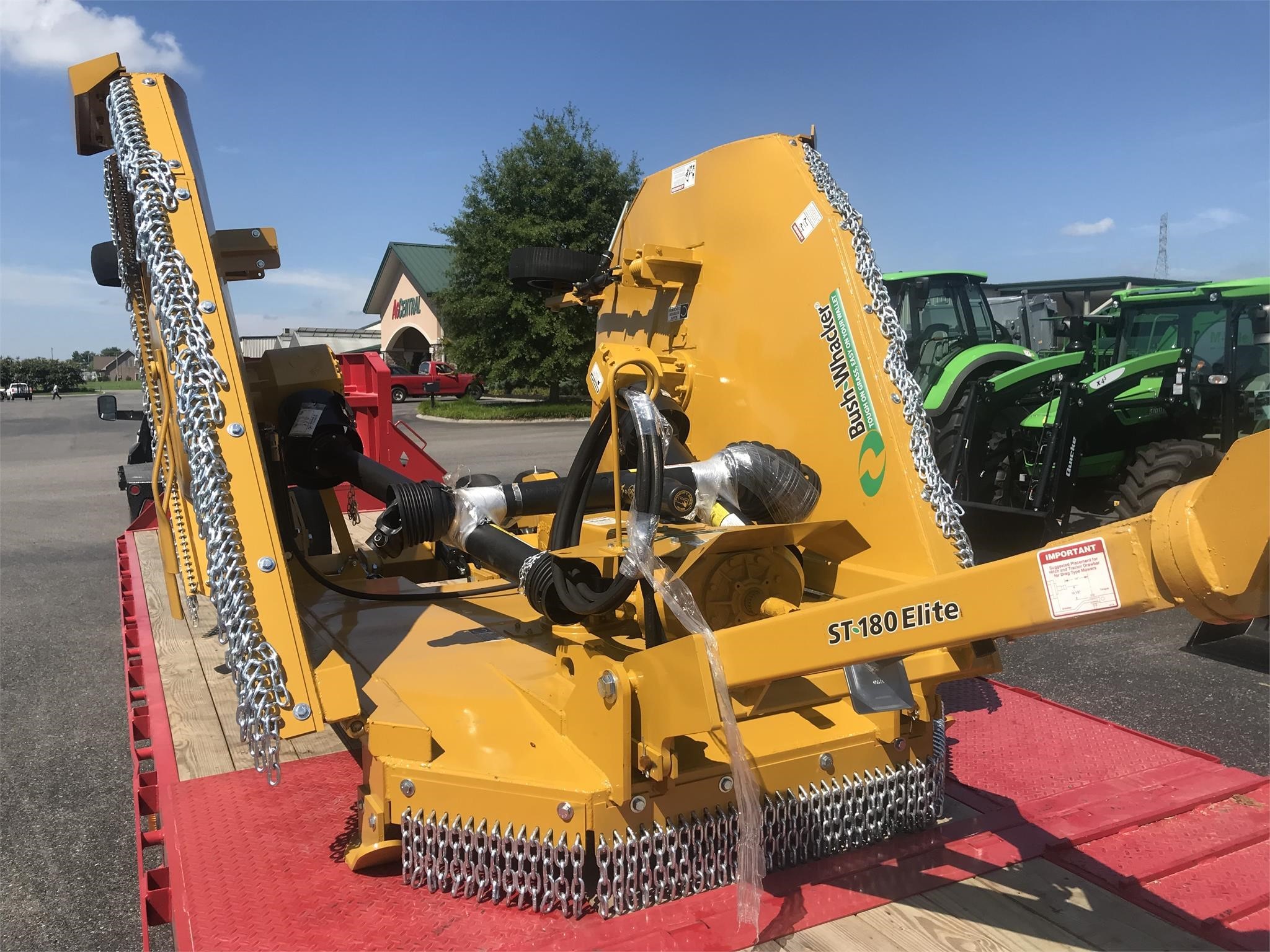 2023 BushWhacker ST180 Elite Rotary Cutter Call Machinery Pete