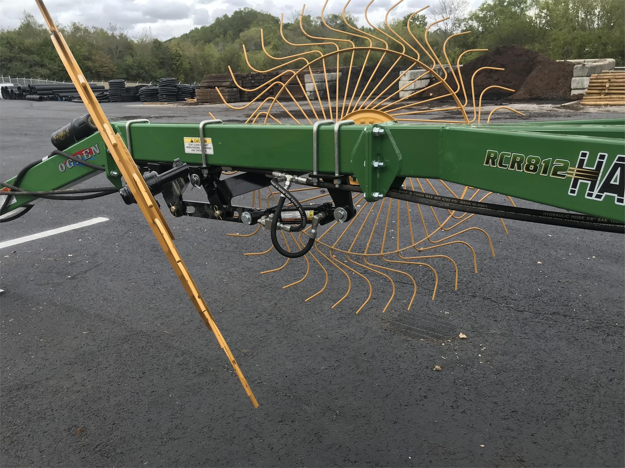 2025 Ogden Metalworks RCR812 Rake