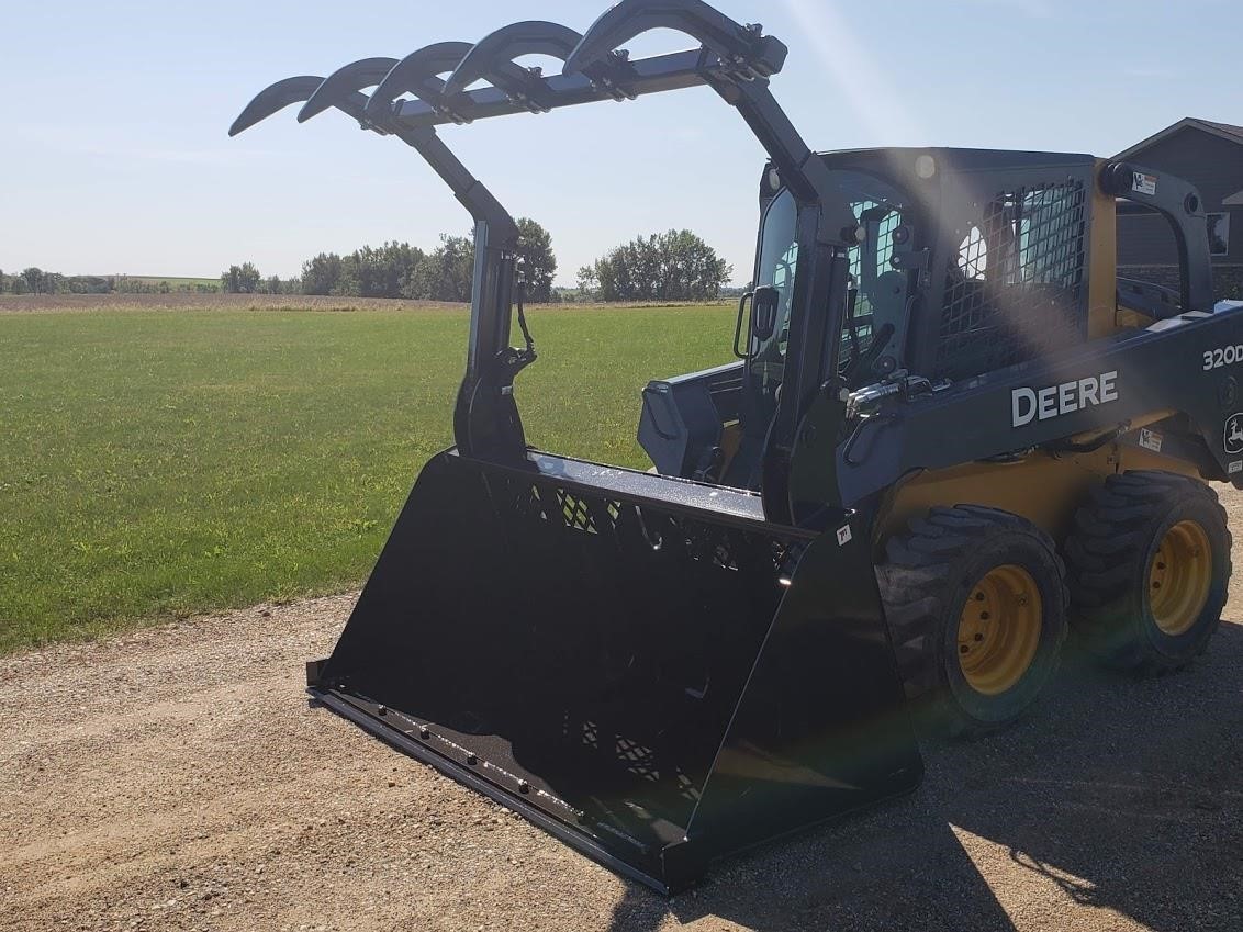 Jenkins 7' HIGH CAPACITY GRAPPLE BUCKET Loader and Skid Steer