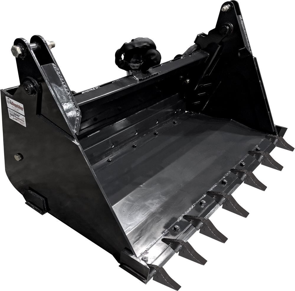 Jenkins 82" 4 IN 1 BUCKET W/ TEETH Loader and Skid Steer Attachment