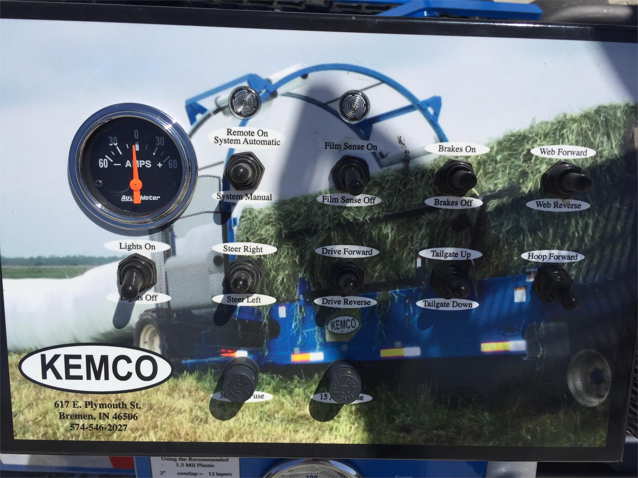 2026 Kemco 355 PRO-2 Bale Wrapper