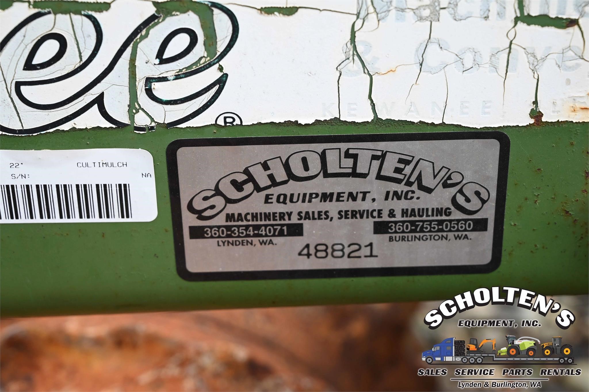 2010 Kewanee 89 Mulchers / Cultipacker