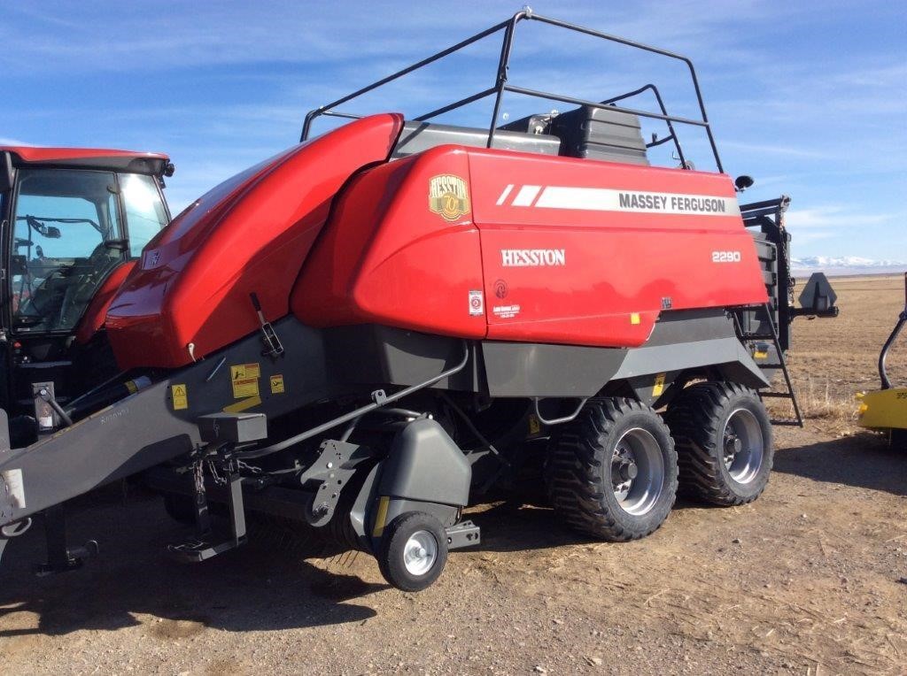 17 Massey Ferguson 2290 Big Square Baler Blackfoot Idaho 93 162 Machinery Pete