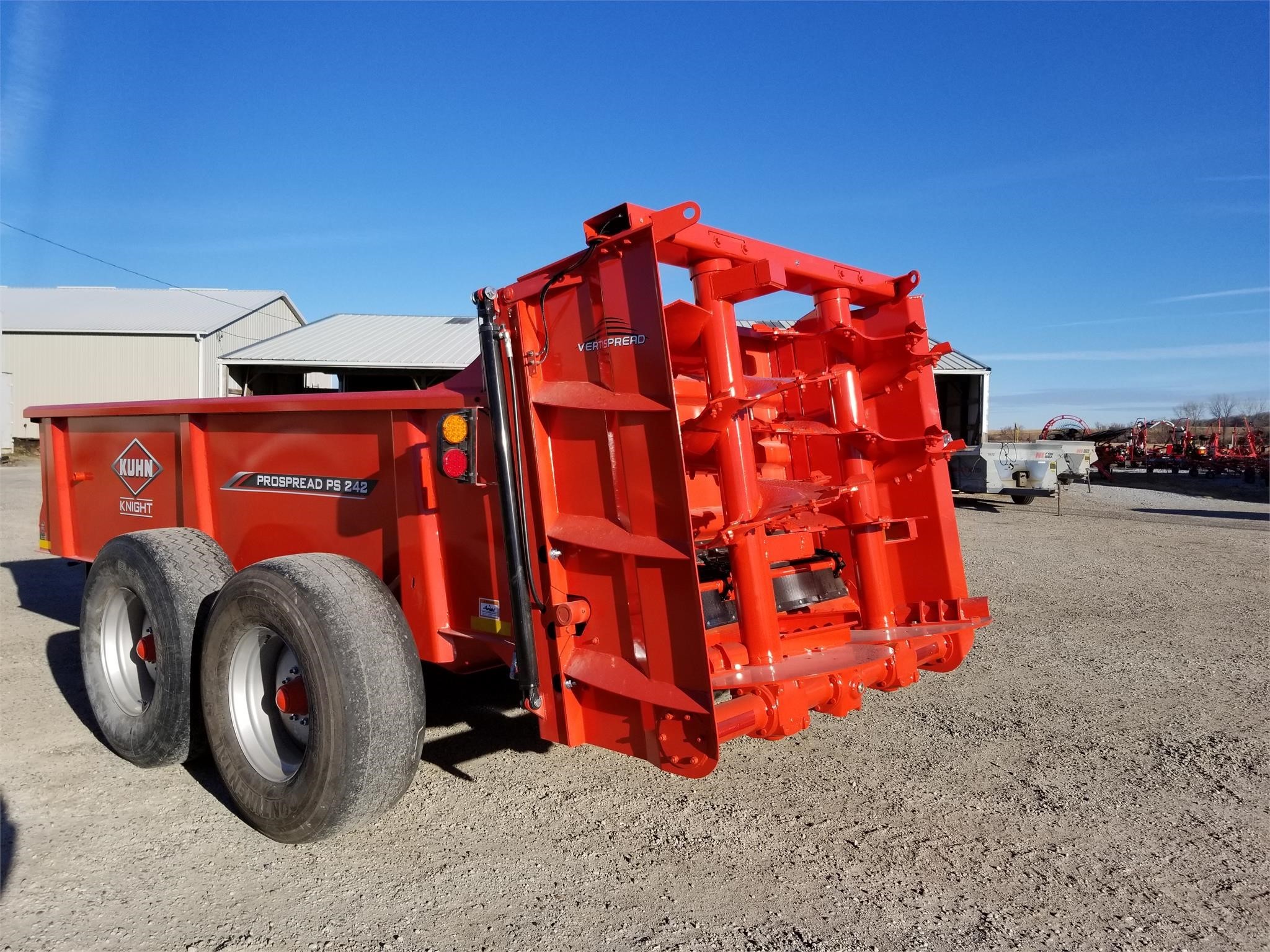 2021 Kuhn Knight PS242 Manure Spreader Kalona, Iowa Call
