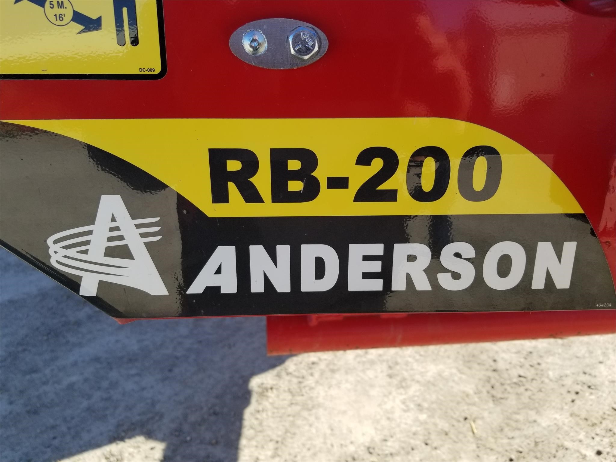 2026 Anderson RB200 Bale Wrapper