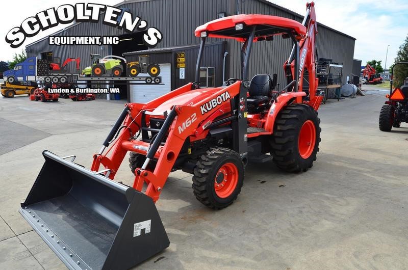 2021 Kubota M62 Backhoe Burlington, Washington 74,130 Machinery Pete