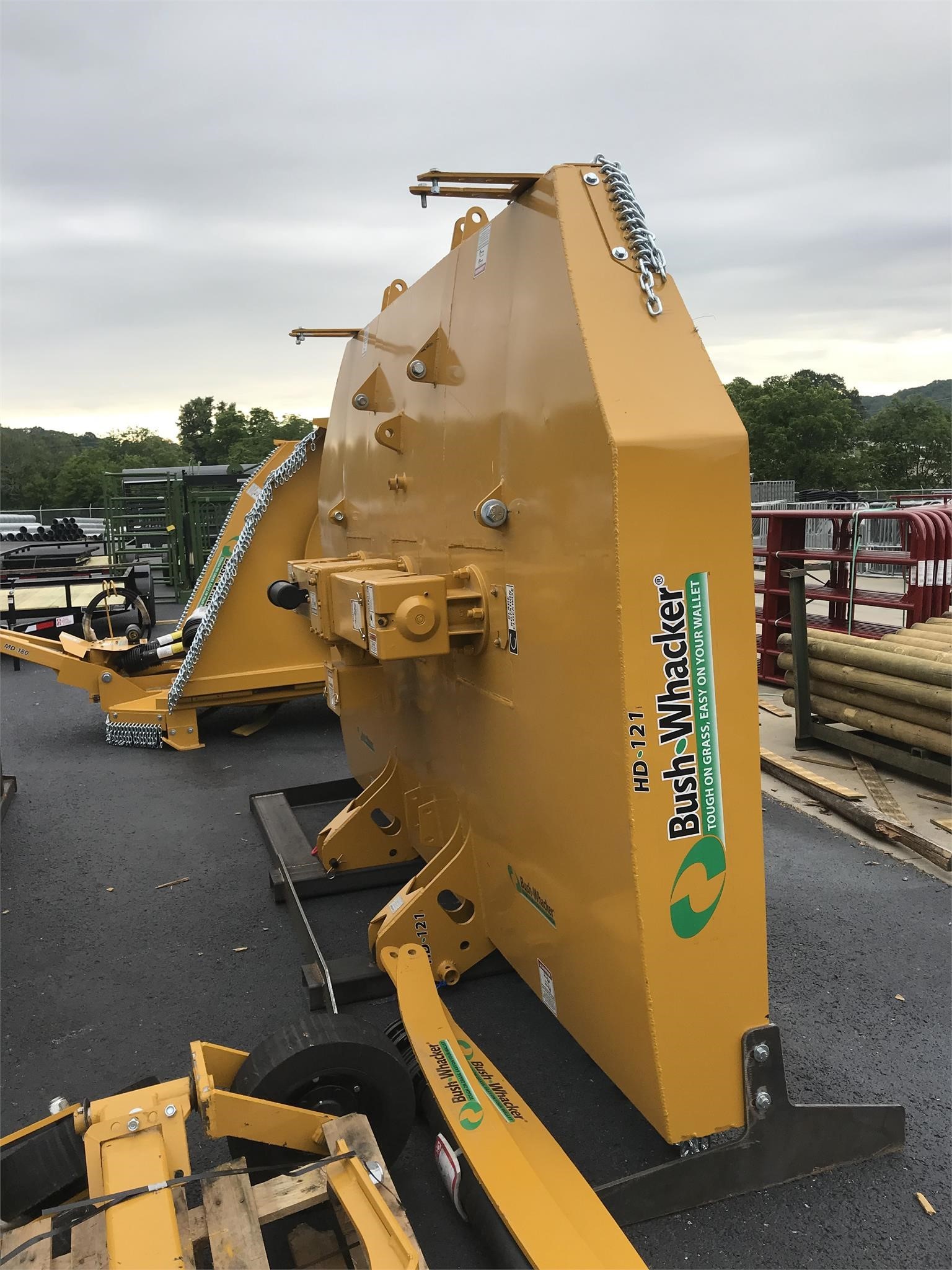 2024 BushWhacker HD121 Rotary Cutter Call Machinery Pete