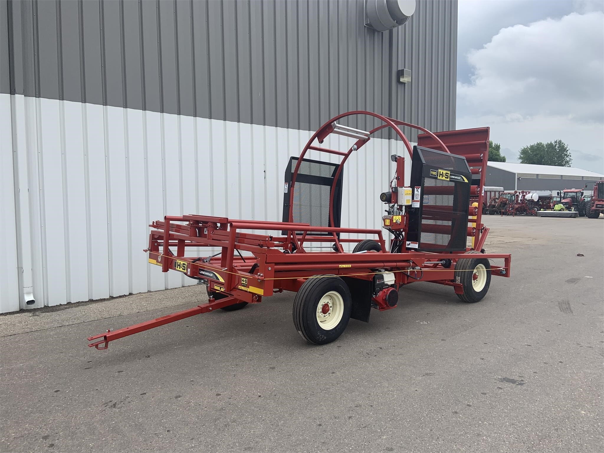  H & S LW1100 Bale Wrapper
