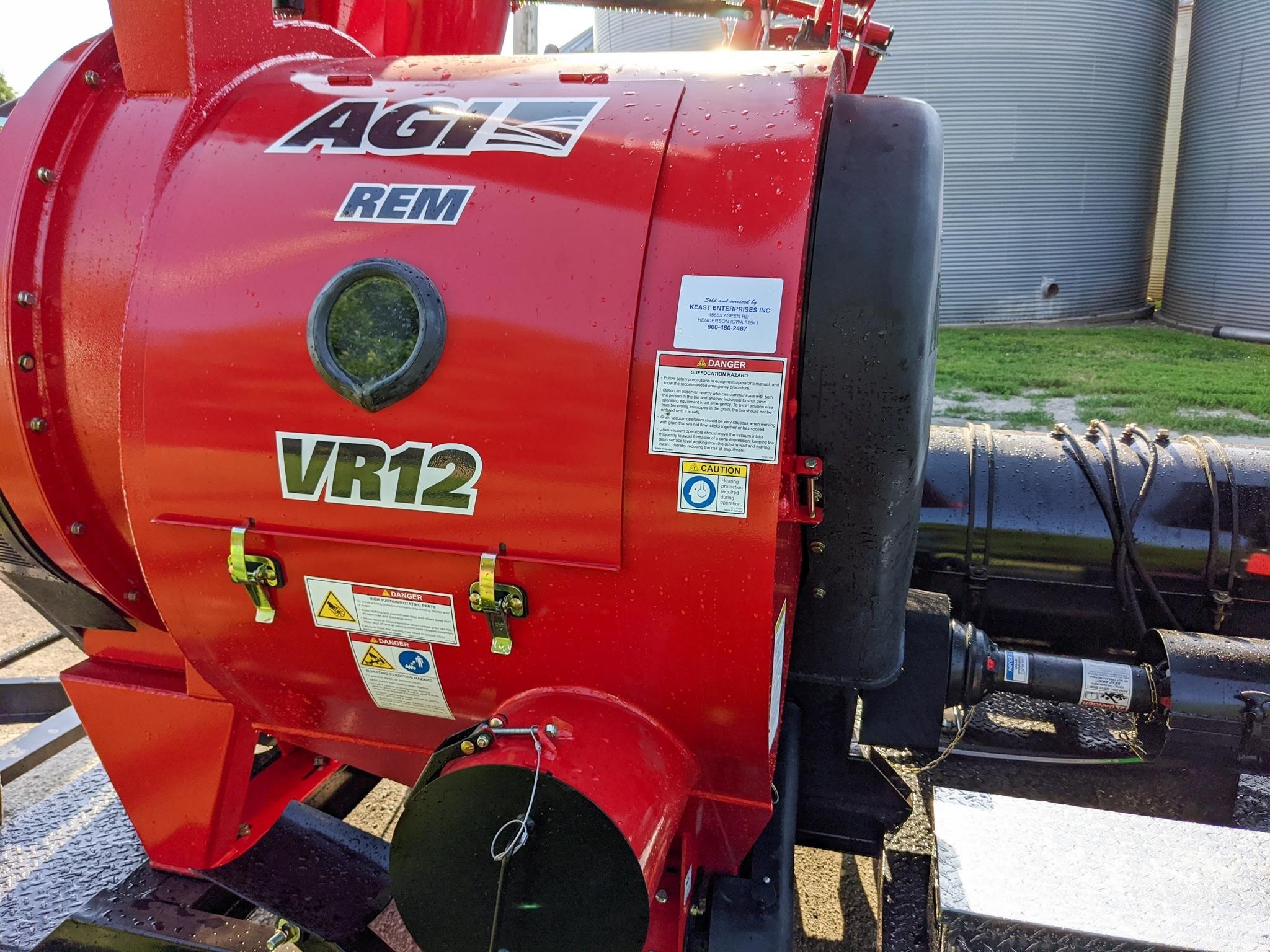 2024 Rem VR12 Grain Vac 143,420 Machinery Pete