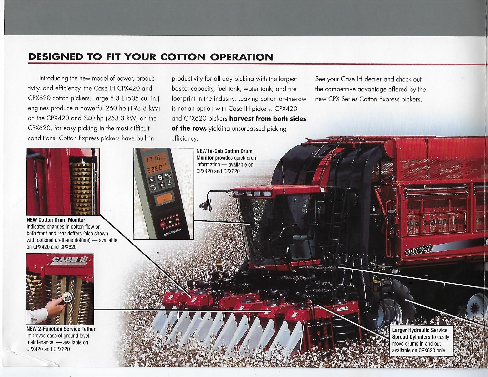 2006 Case IH CPX620 Cotton Equipment