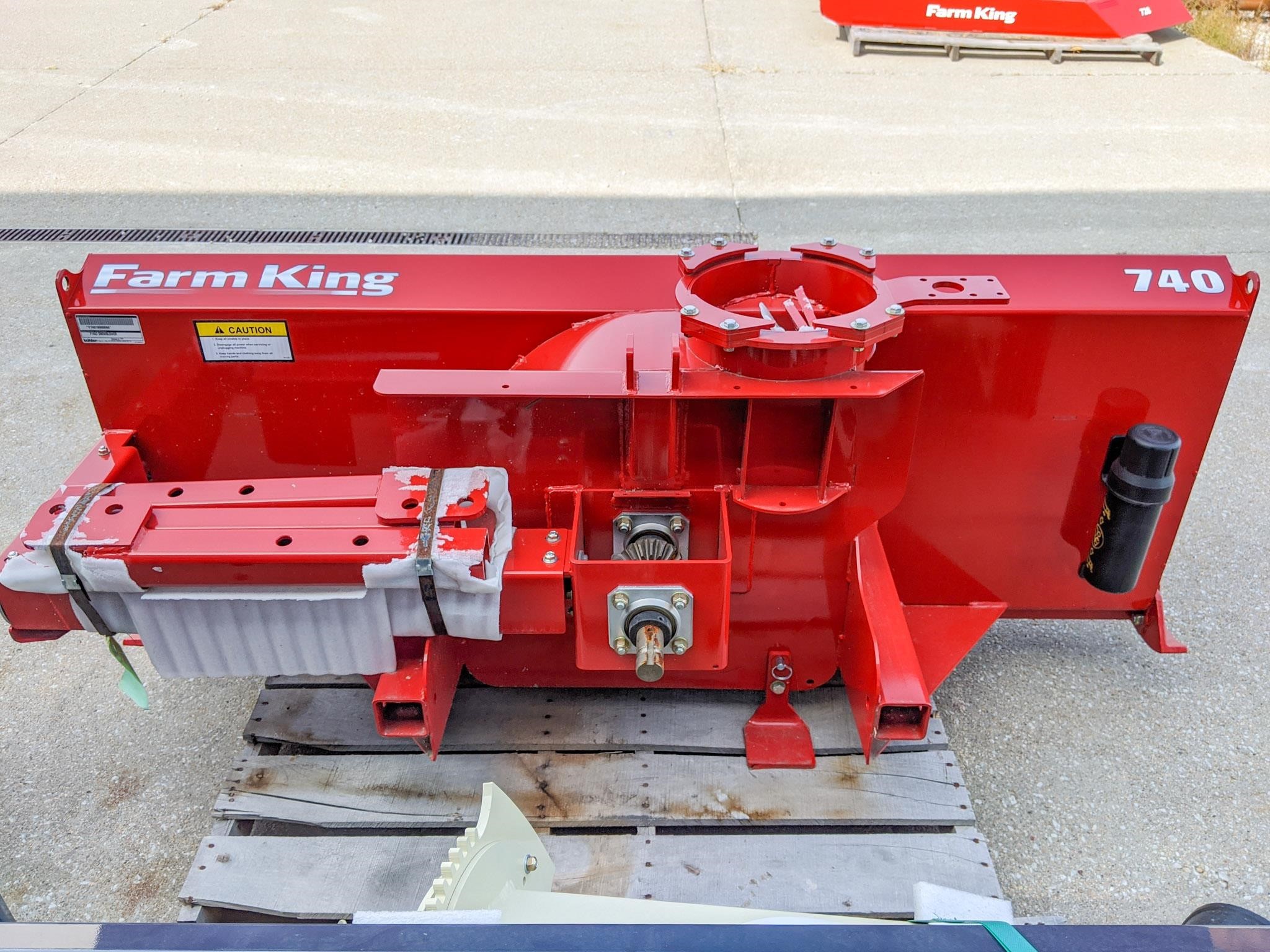 2024 Farm King Y740 Snow Blower 4,472 Machinery Pete