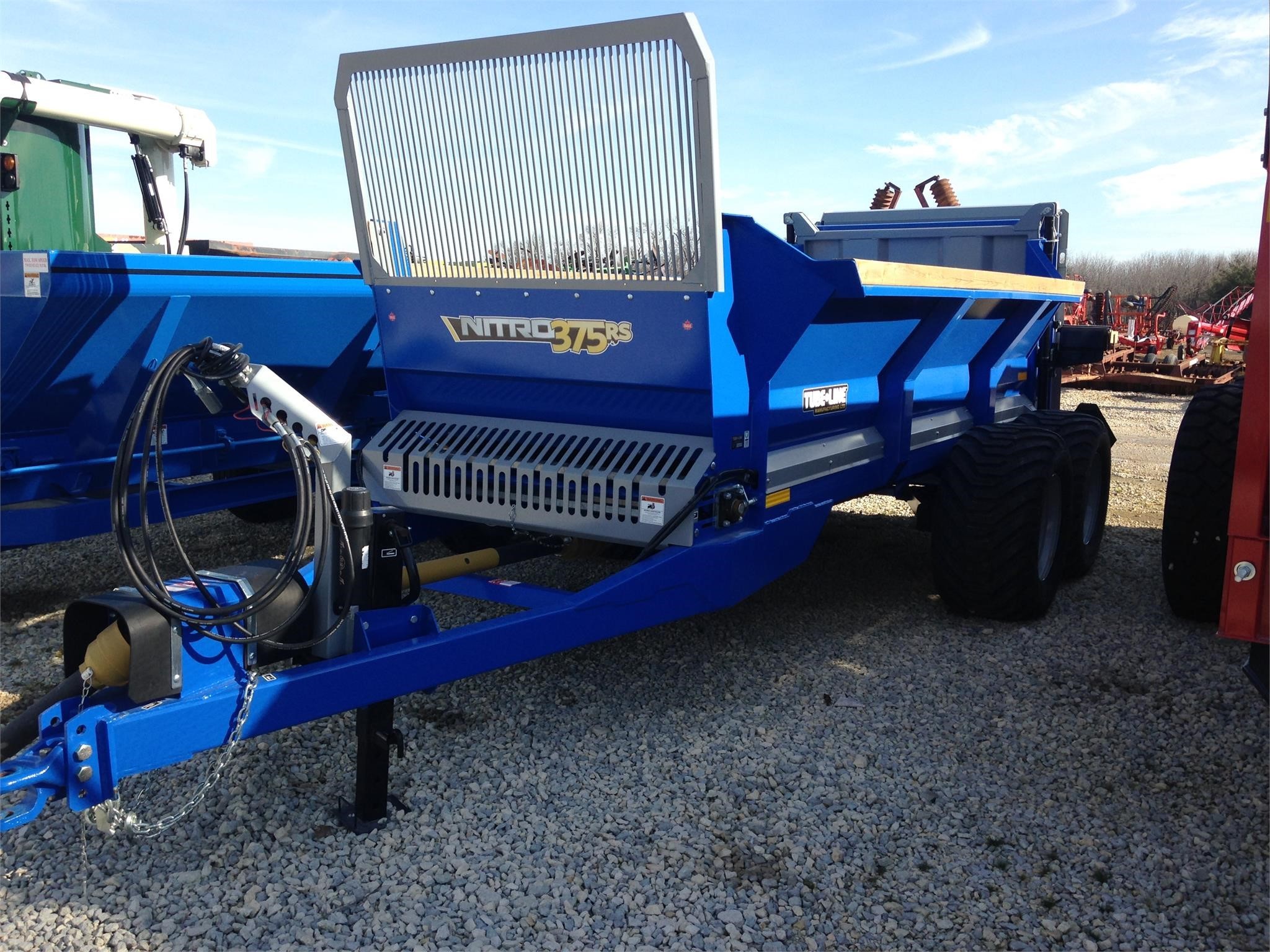2022 Tubeline Nitro 375RS Manure Spreader Call Machinery Pete