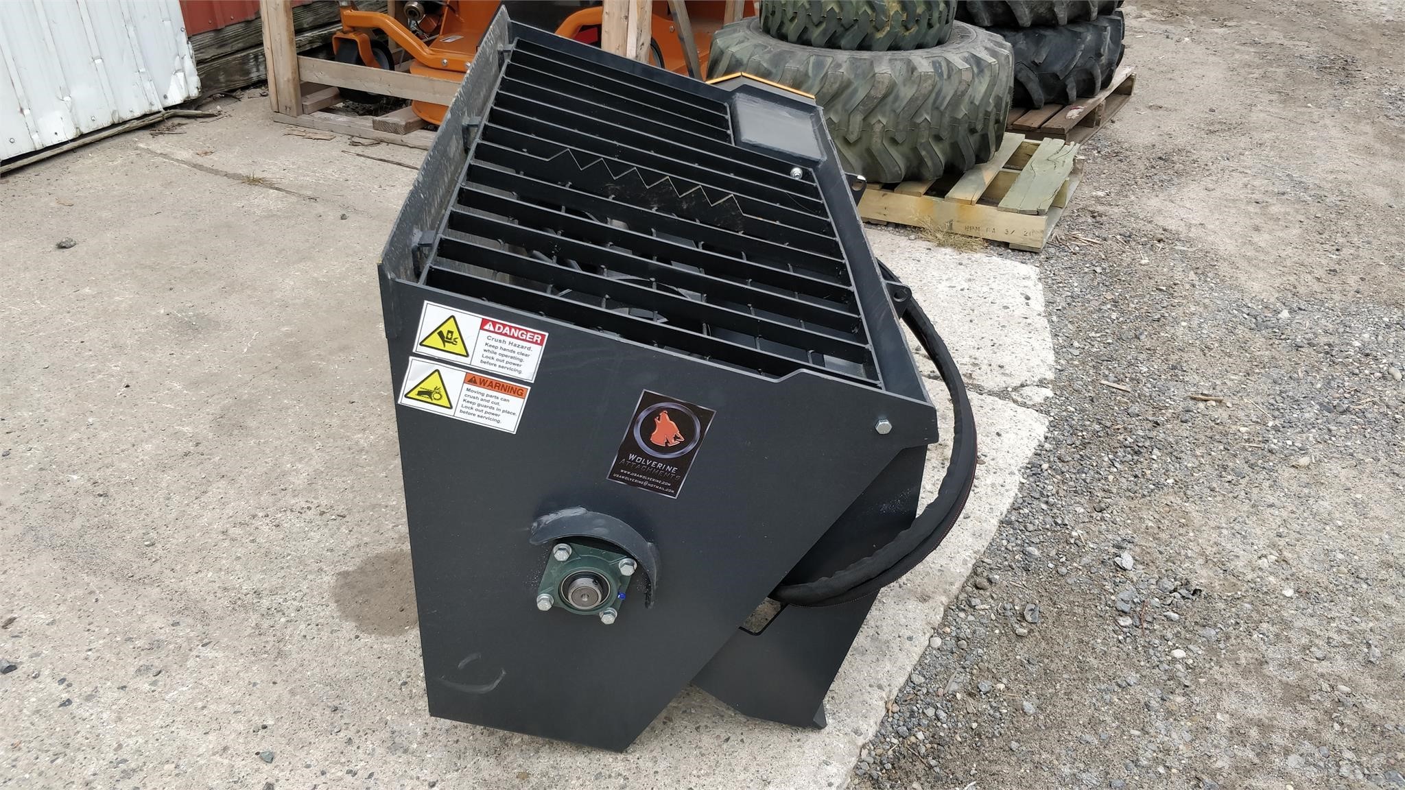 Wolverine CEMENT MIXER Loader and Skid Steer Attachment 2,950