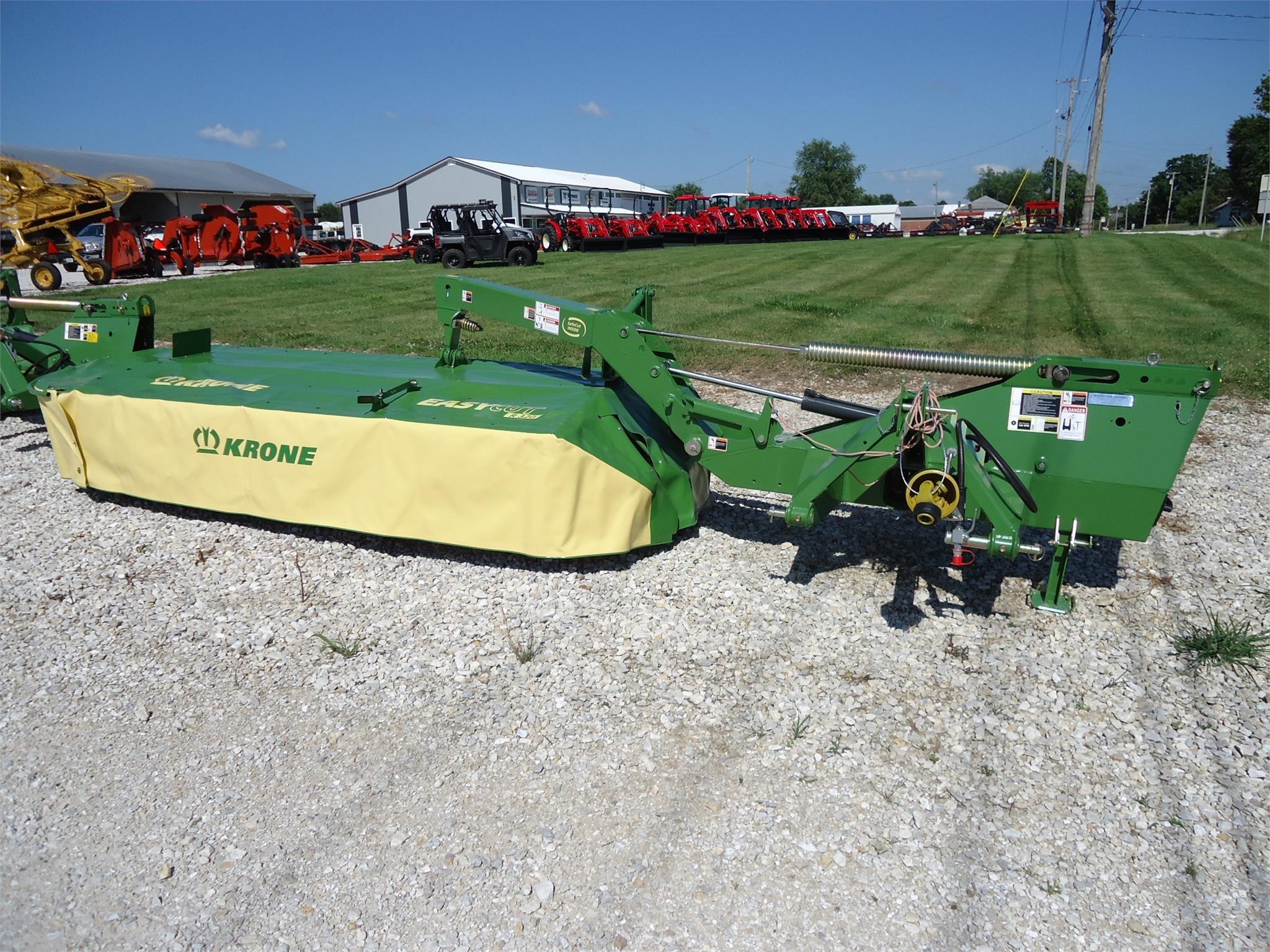 2024 Krone ECR280 Disk Mower Call Machinery Pete