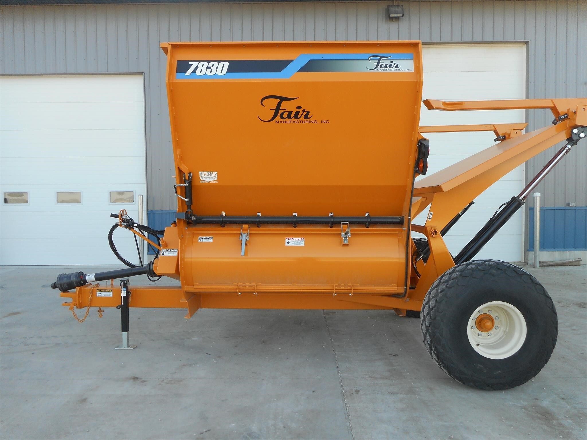 2026 Fair Mfg 7830 Bale Processor