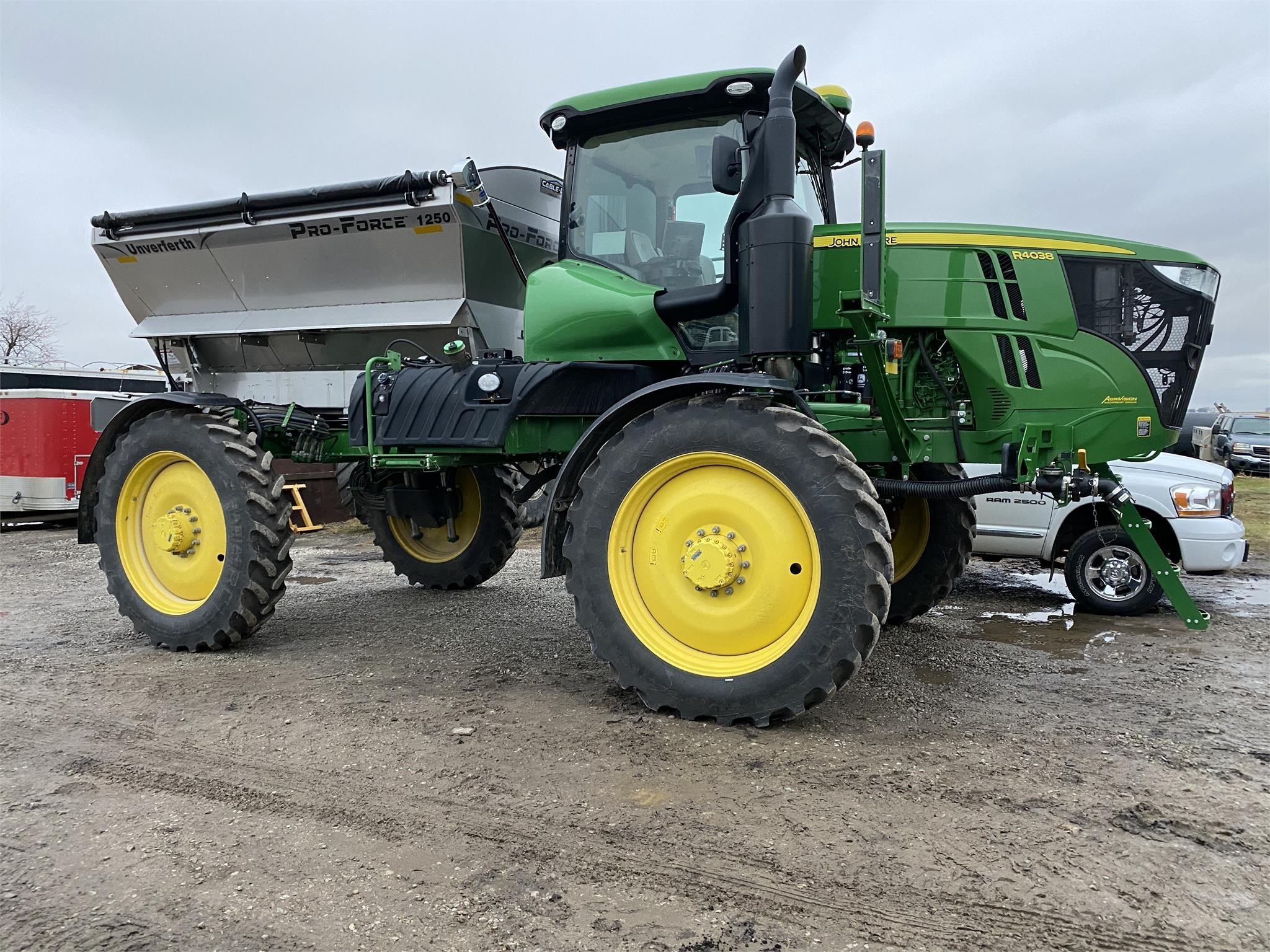 2021 John Deere R4038 SelfPropelled Sprayer Clear Lake, Iowa Call
