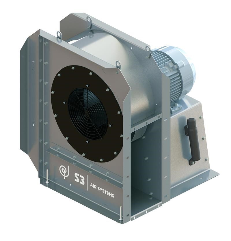  S3 Air Systems High Speed Centrifugal 40HP Grain Dryer
