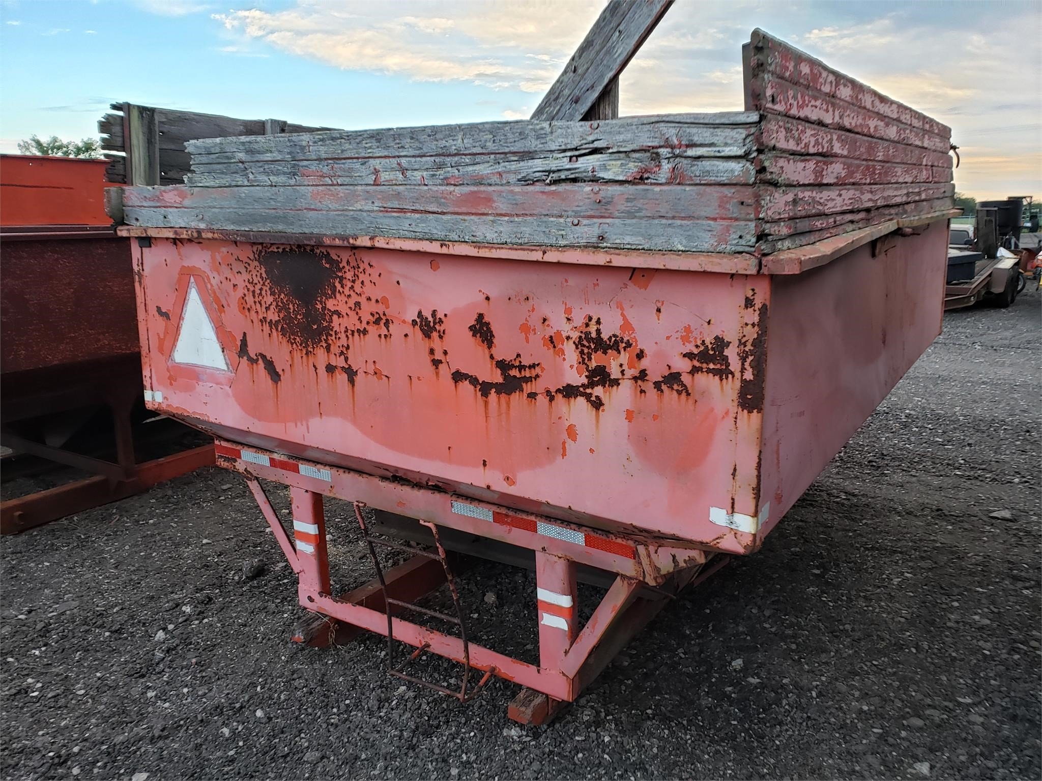  Custom Made 7X10 Gravity Wagon