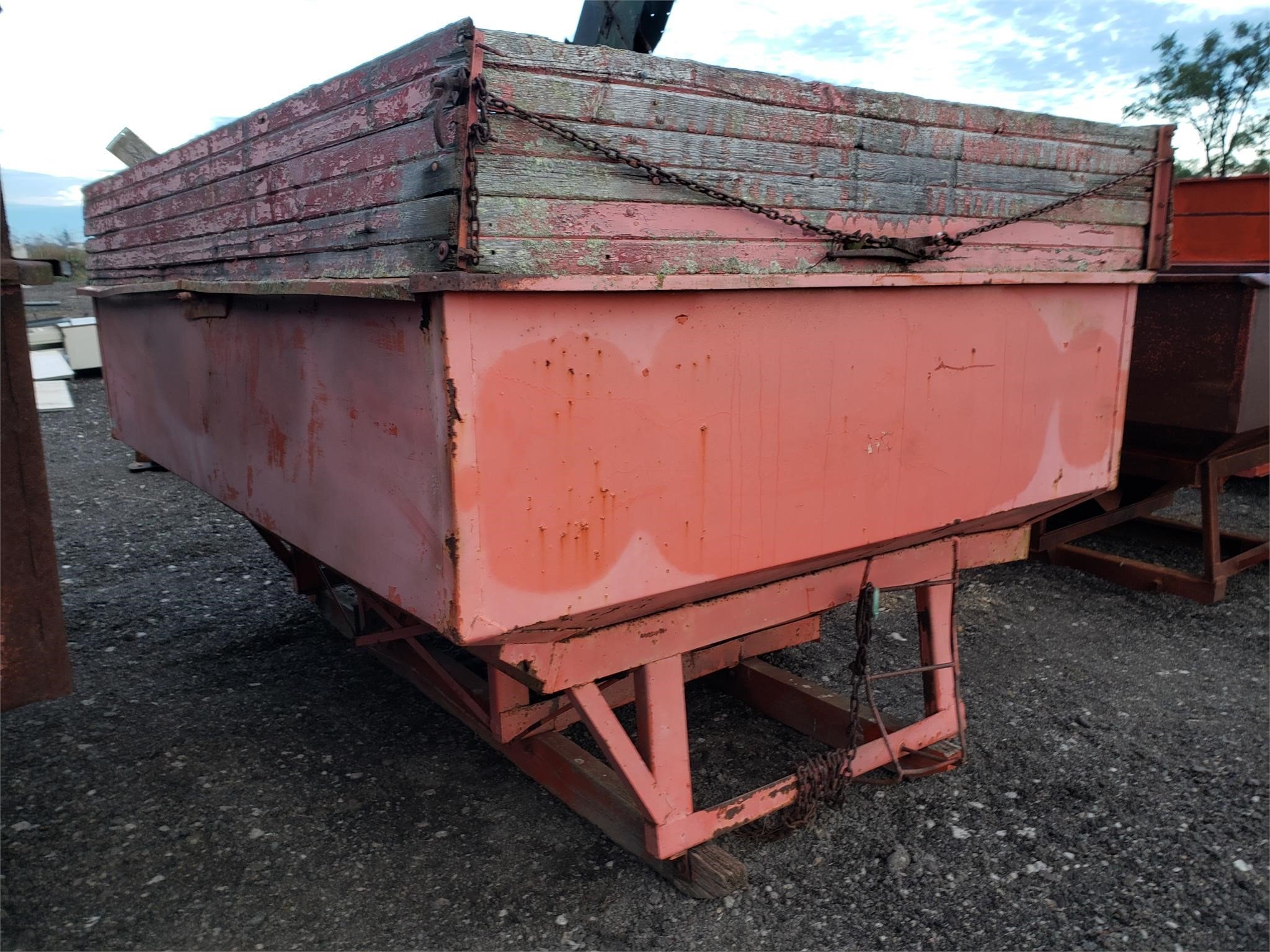  Custom Made 7X10 Gravity Wagon