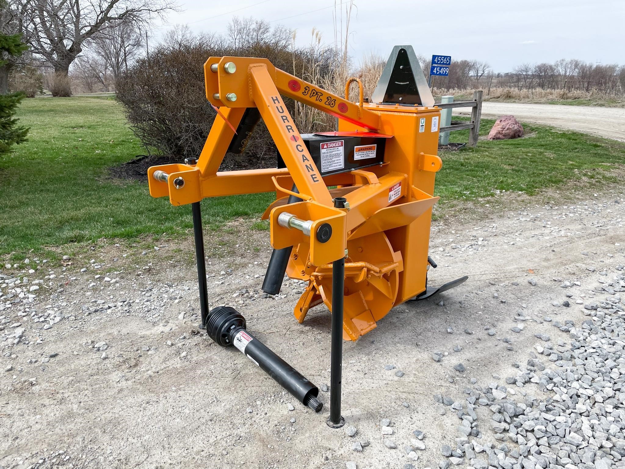 2024 Hurricane Ditcher 3PT26 Field Drainage Equipment 10,764 Machinery Pete