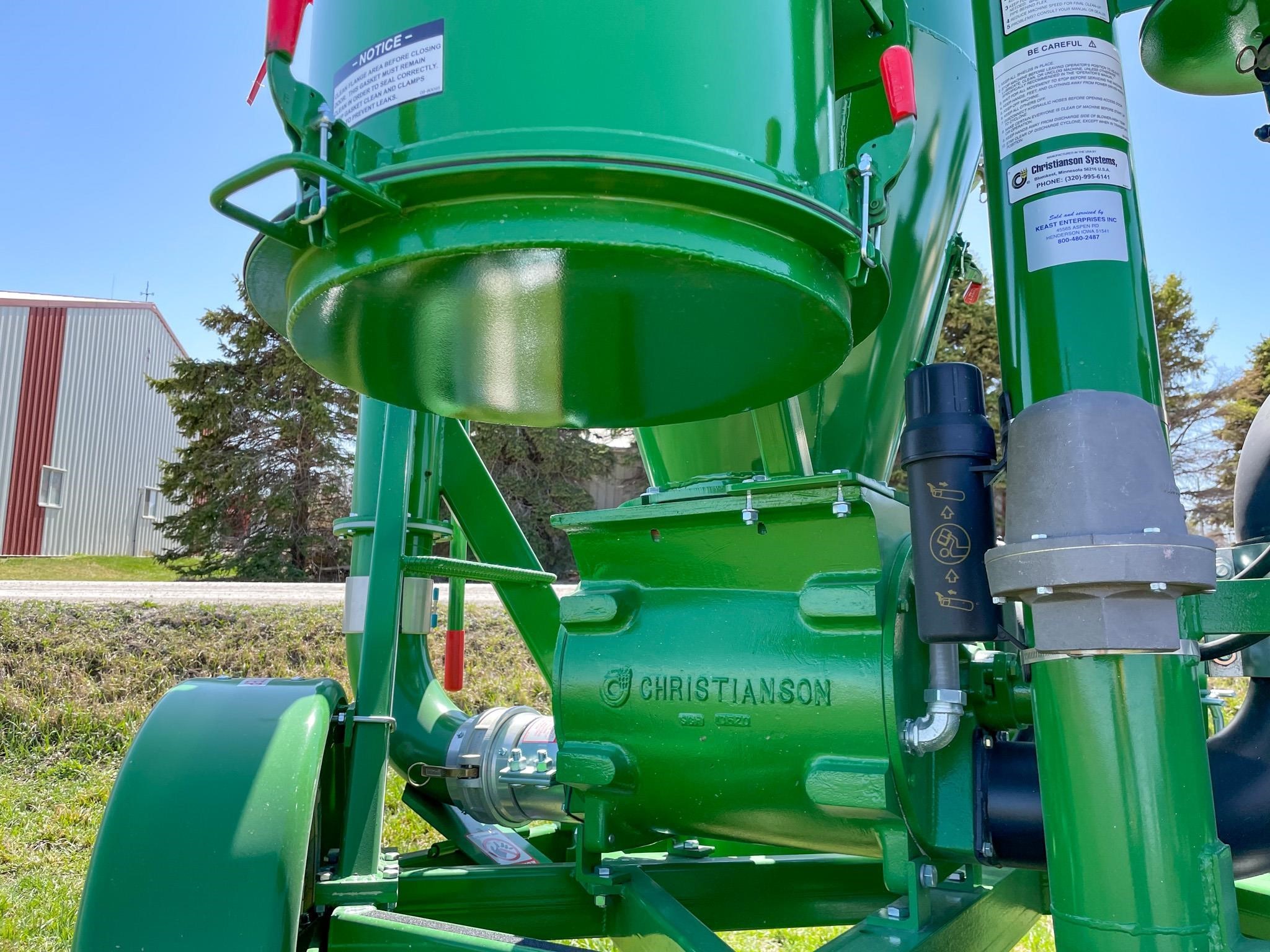 2024 Handlair 566 Grain Vac 27,596 Machinery Pete