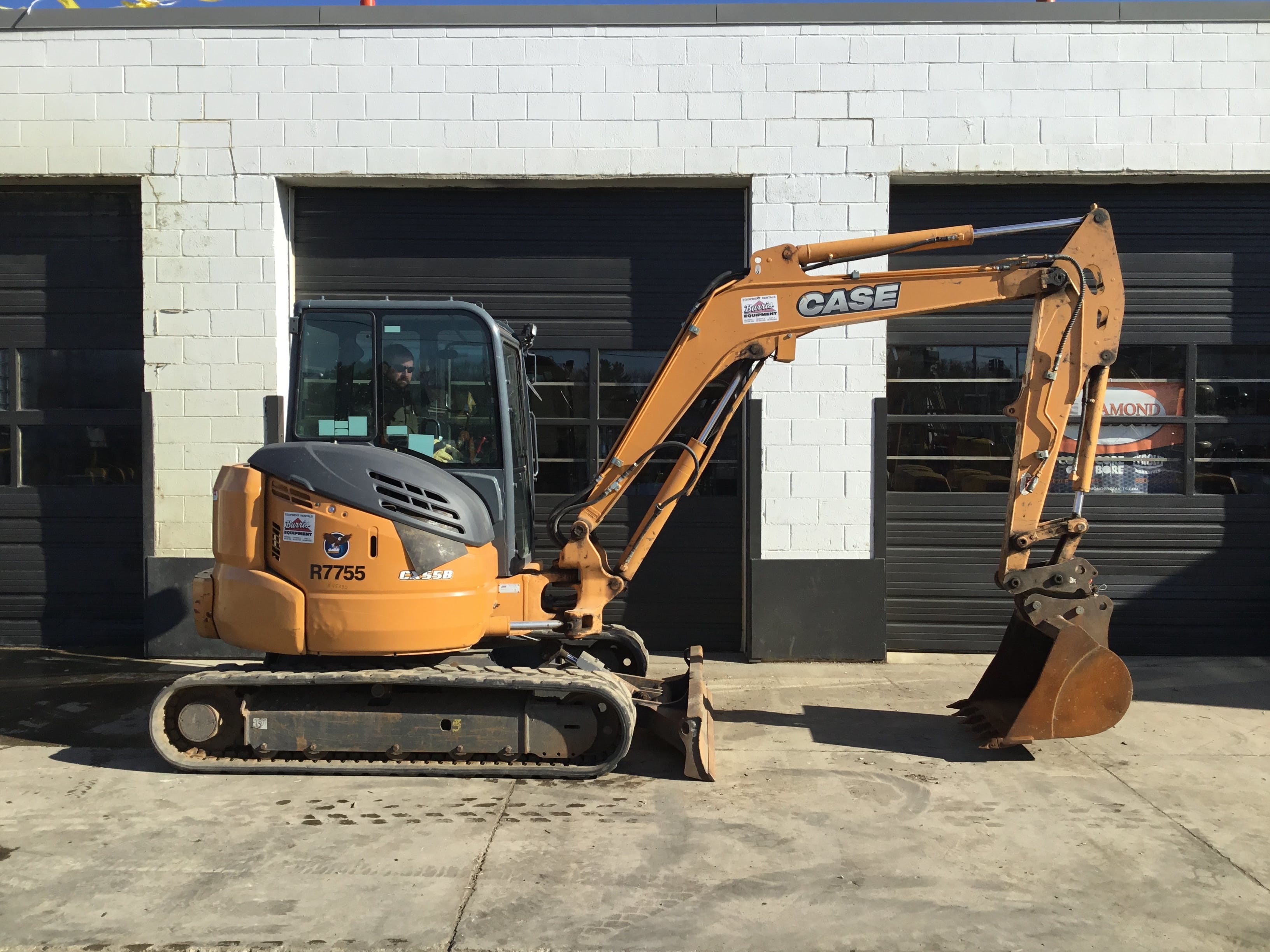 2015 Case CX55B Mini Excavator Call Machinery Pete