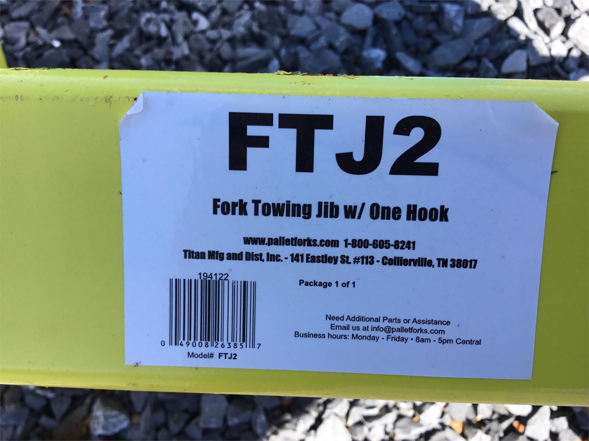 Titan Attachments FTJ2 Loader and Skid Steer Attachment 250