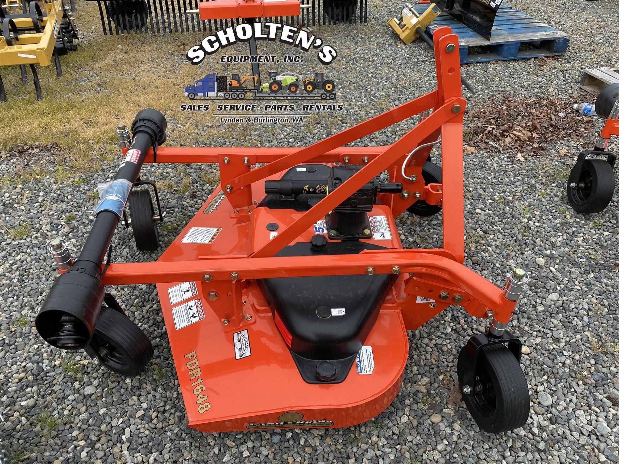 2022 Land Pride FDR1648 Rotary Cutter 3,257 Machinery Pete