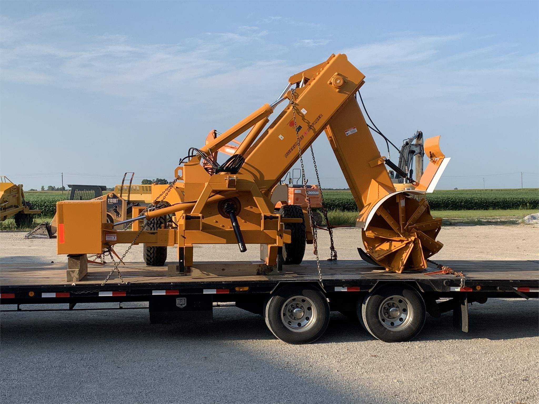 2023 Hurricane Ditcher ORIGINAL SIDE ARM Field Drainage Equipment 58,500 Machinery Pete