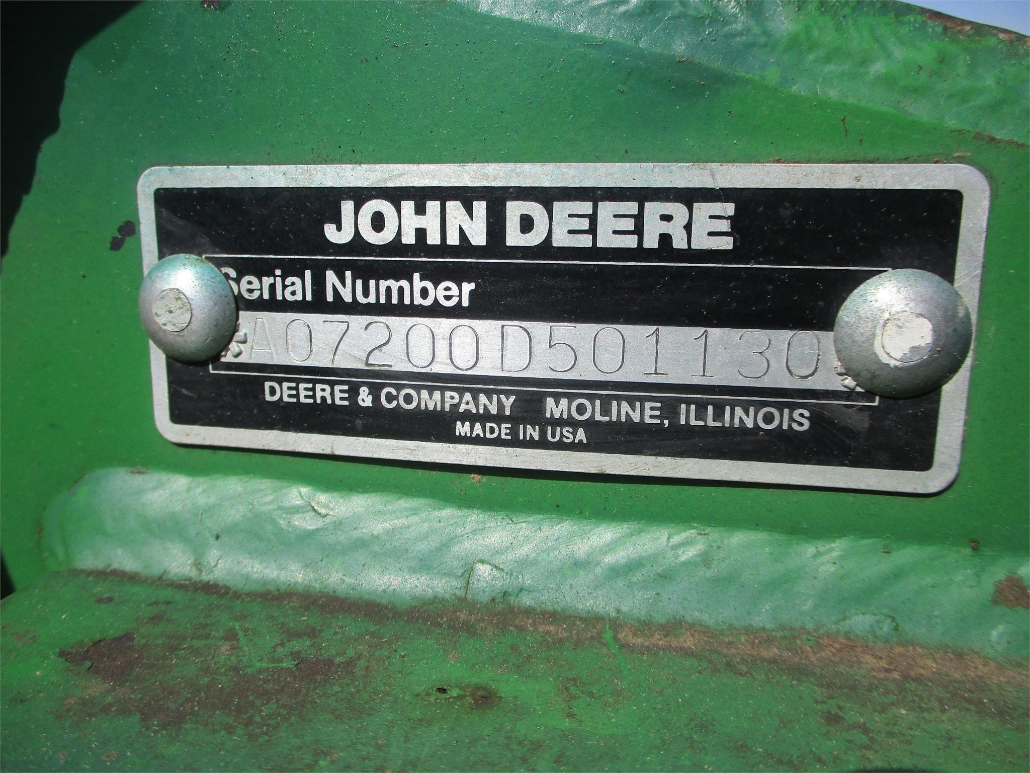  John Deere 7200 Planter