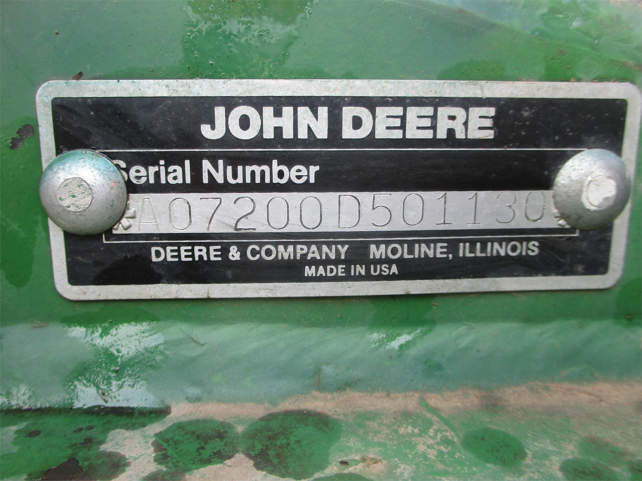  John Deere 7200 Planter