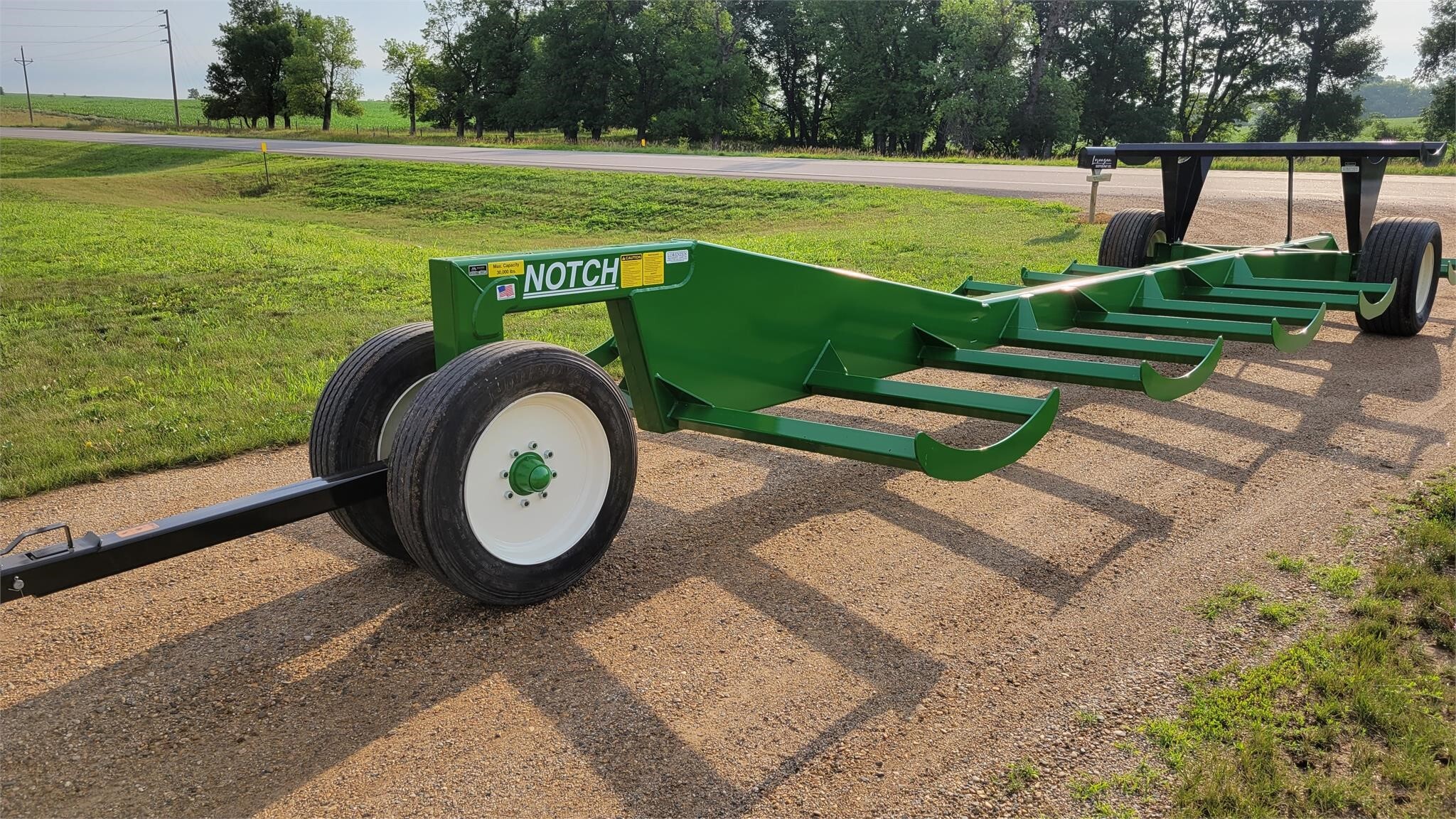 2025 Notch BT10-30K Bale Wagons and Trailer