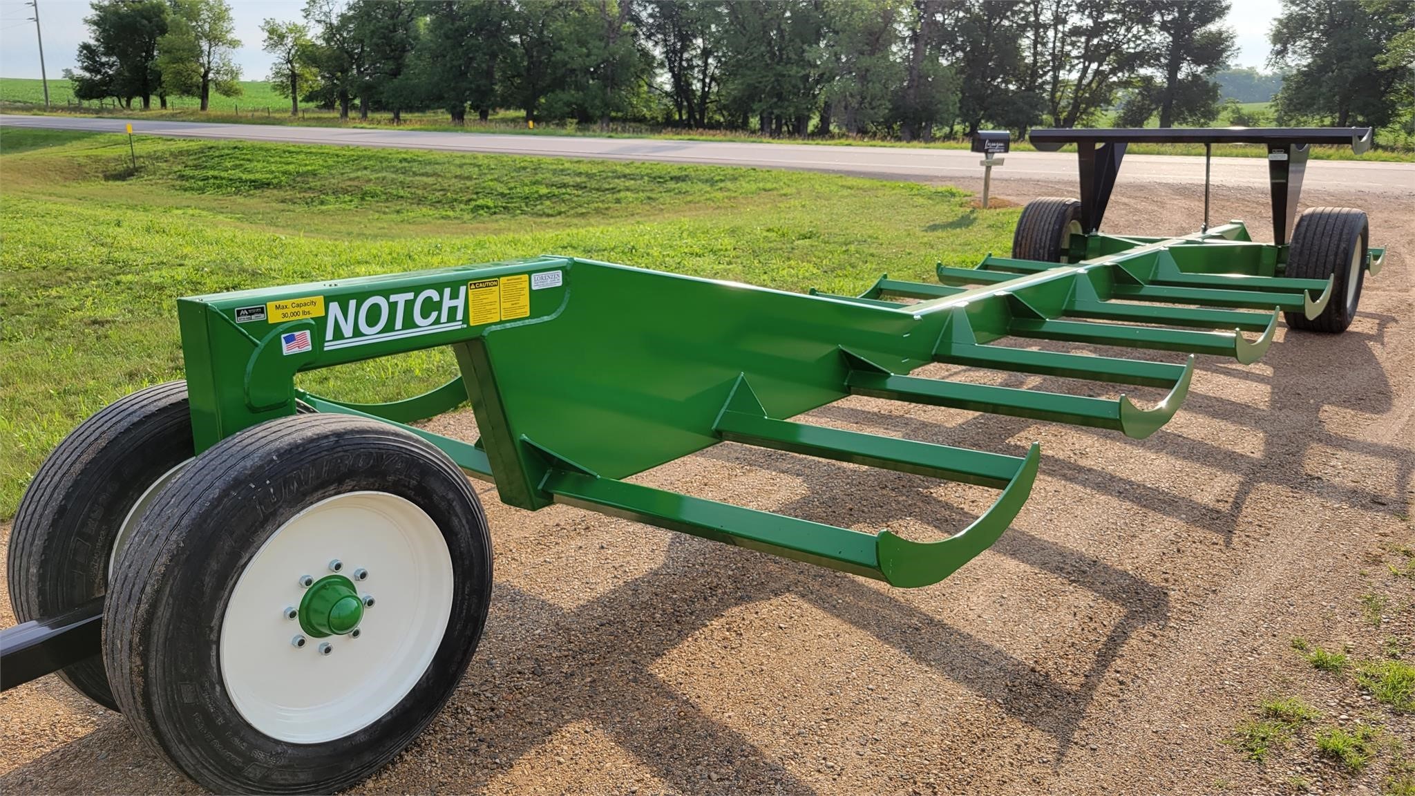 2025 Notch BT10-30K Bale Wagons and Trailer