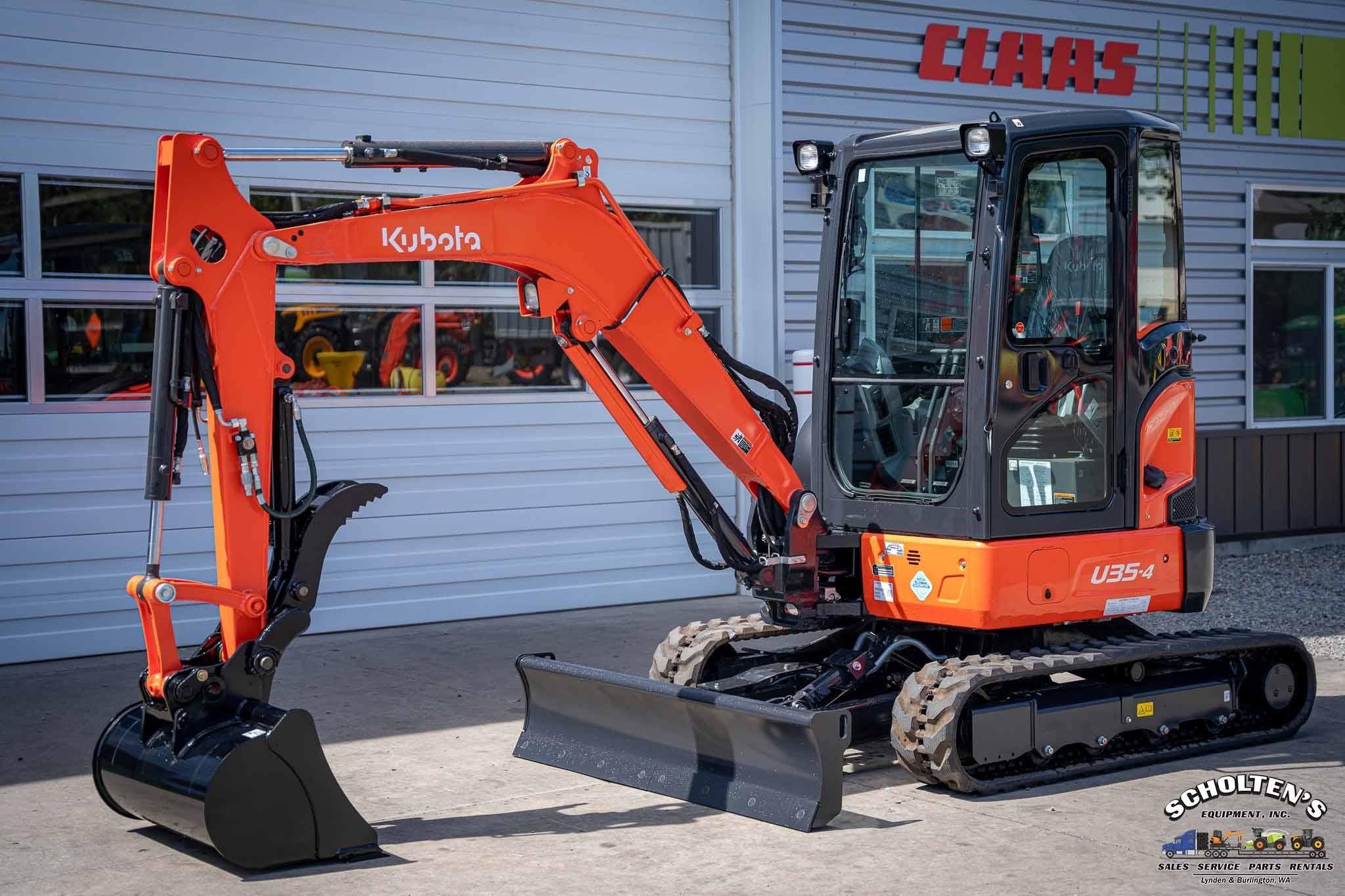 2024 Kubota U354 Mini Excavator 64,500 Machinery Pete