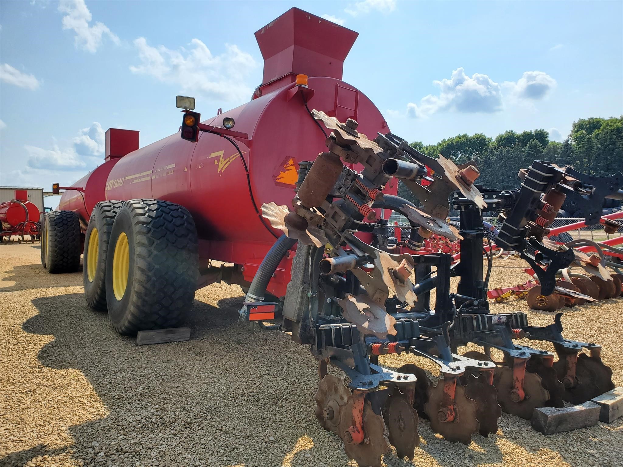 Nuhn Quad Train Manure Spreader Call Machinery Pete