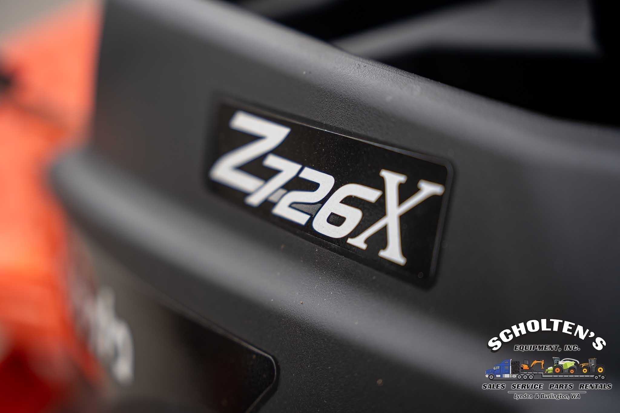 2023 Kubota Z726x Lawn Mower 12,149 Machinery Pete