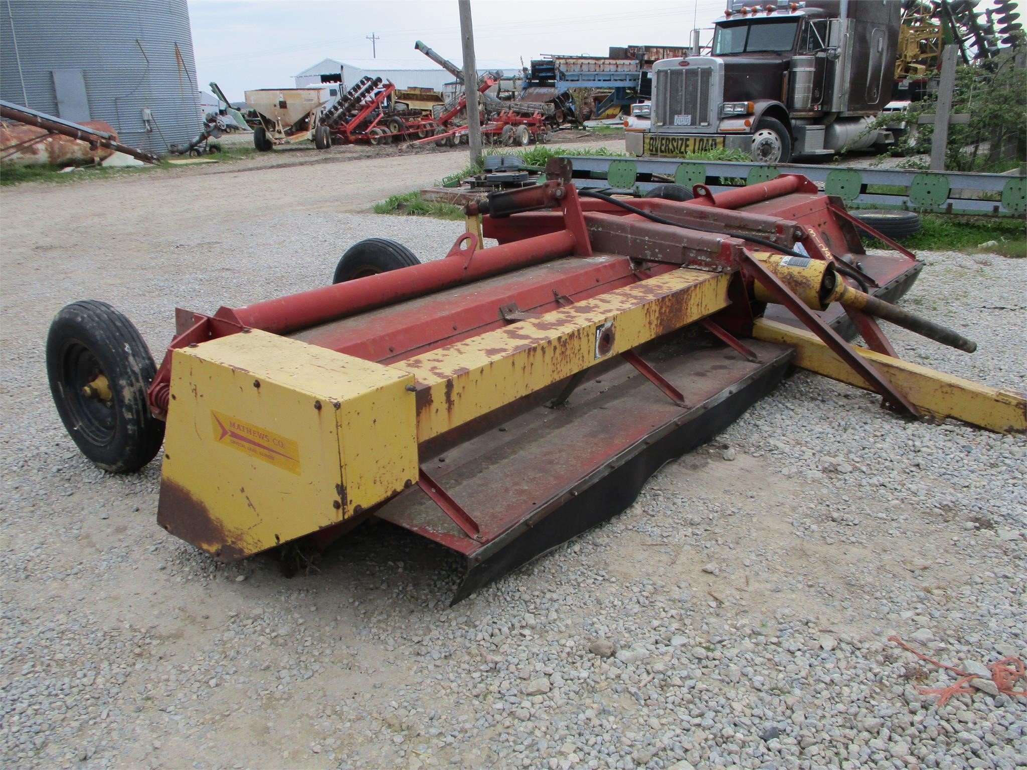 Mathews Company 180SB Flail Choppers / Stalk Chopper 3,300 Machinery Pete