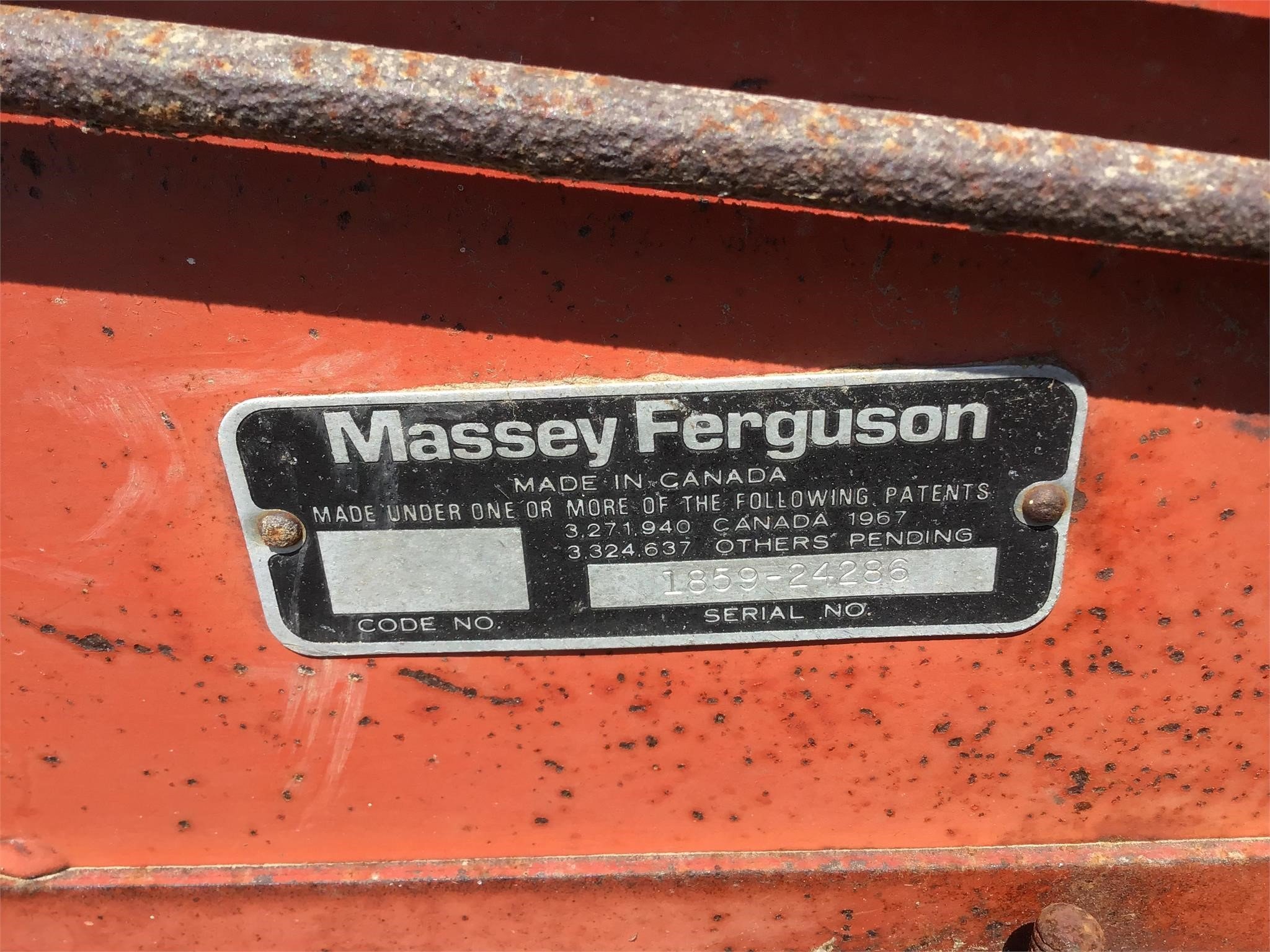  Massey Ferguson 1859 Platform
