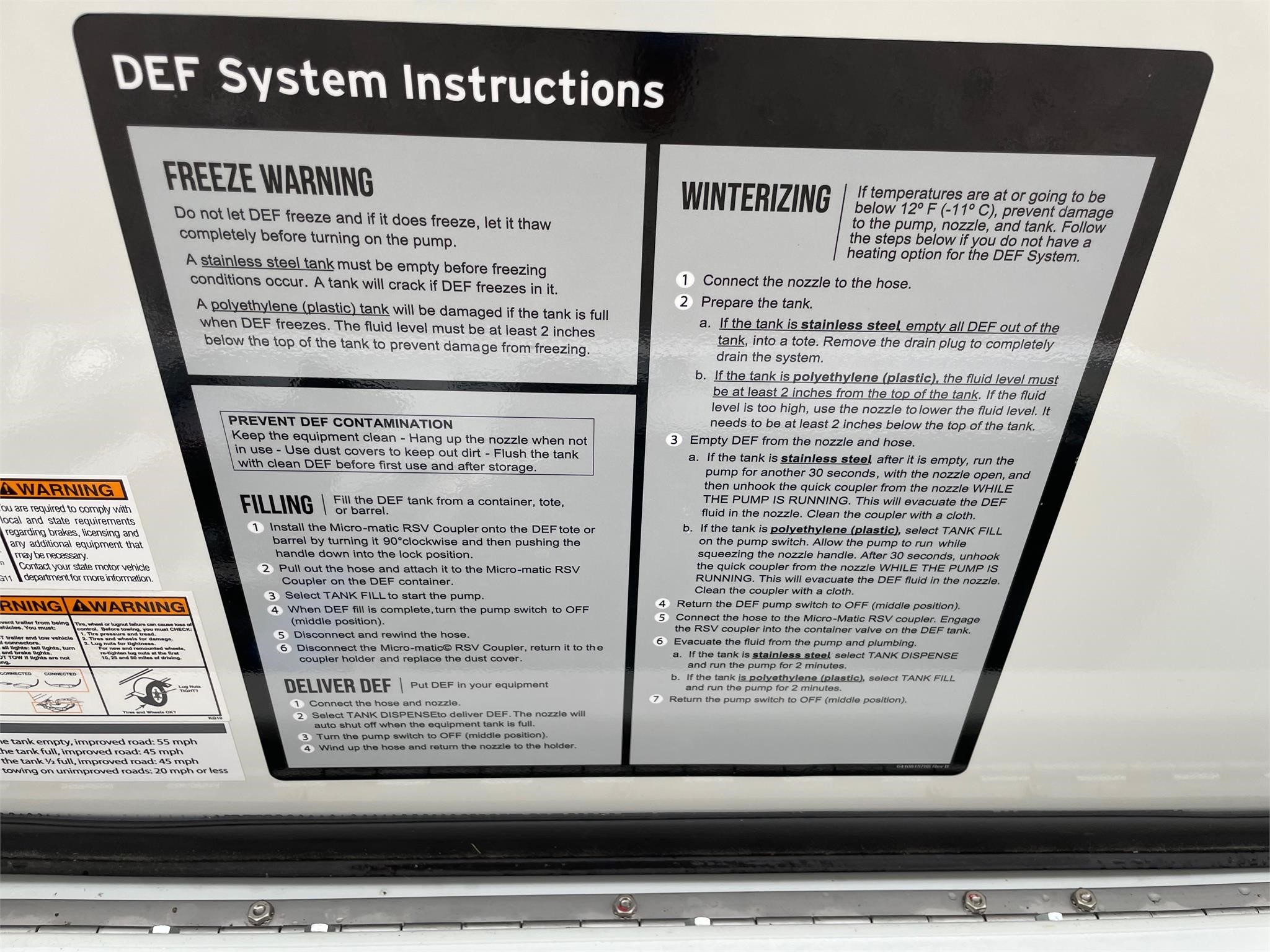 2023 Thunder Creek FST990 Fuel Trucks/Trailer