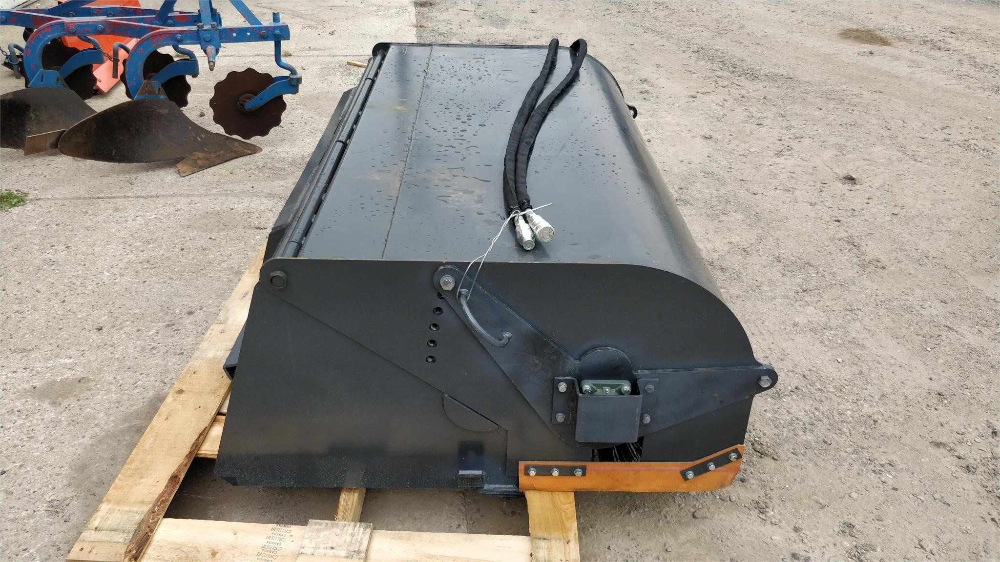 Wolverine SWEEPER Loader and Skid Steer Attachment 2,950 Machinery Pete