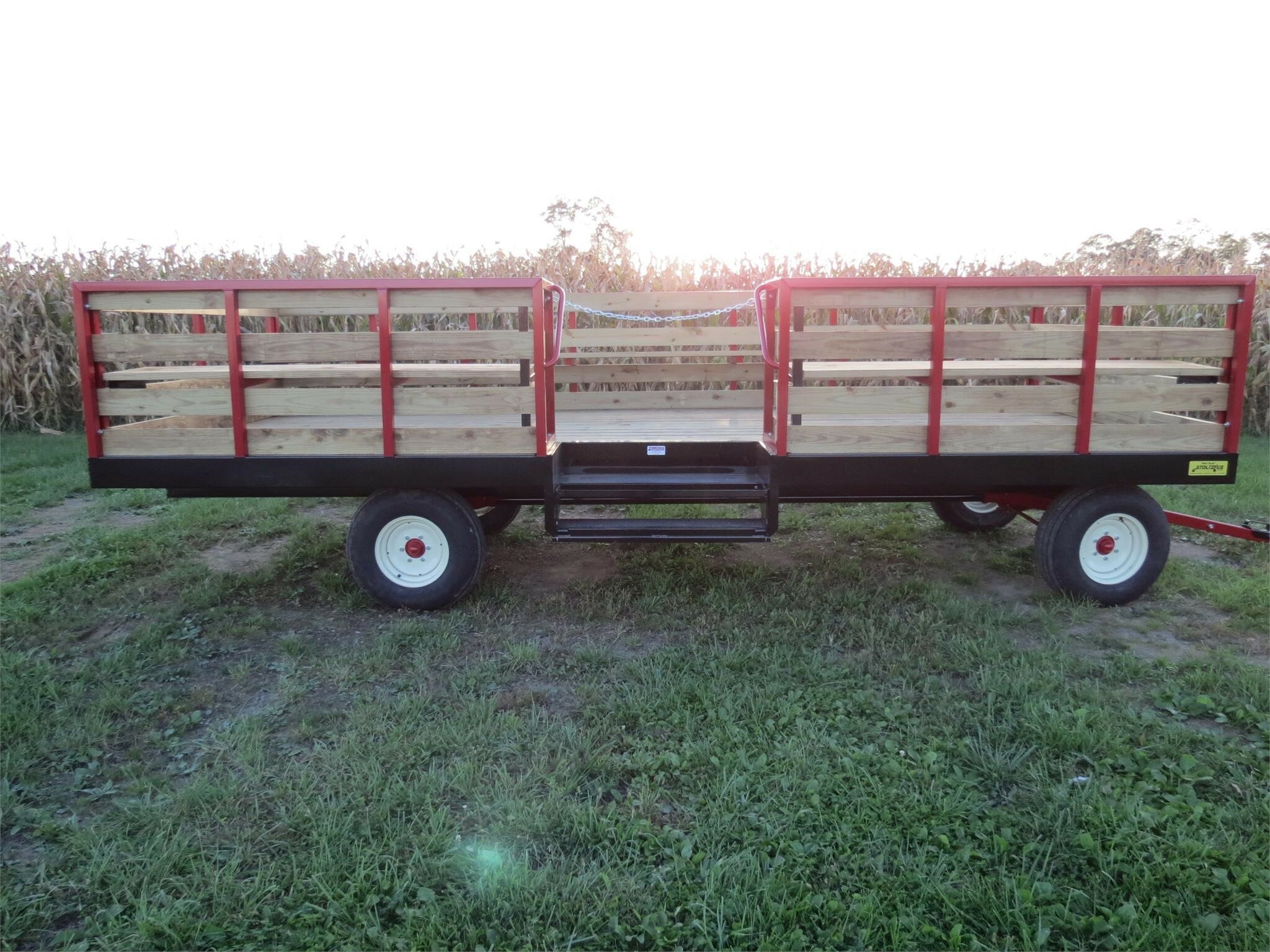 2025 Stoltzfus 8.5x20 Bale Wagons and Trailer