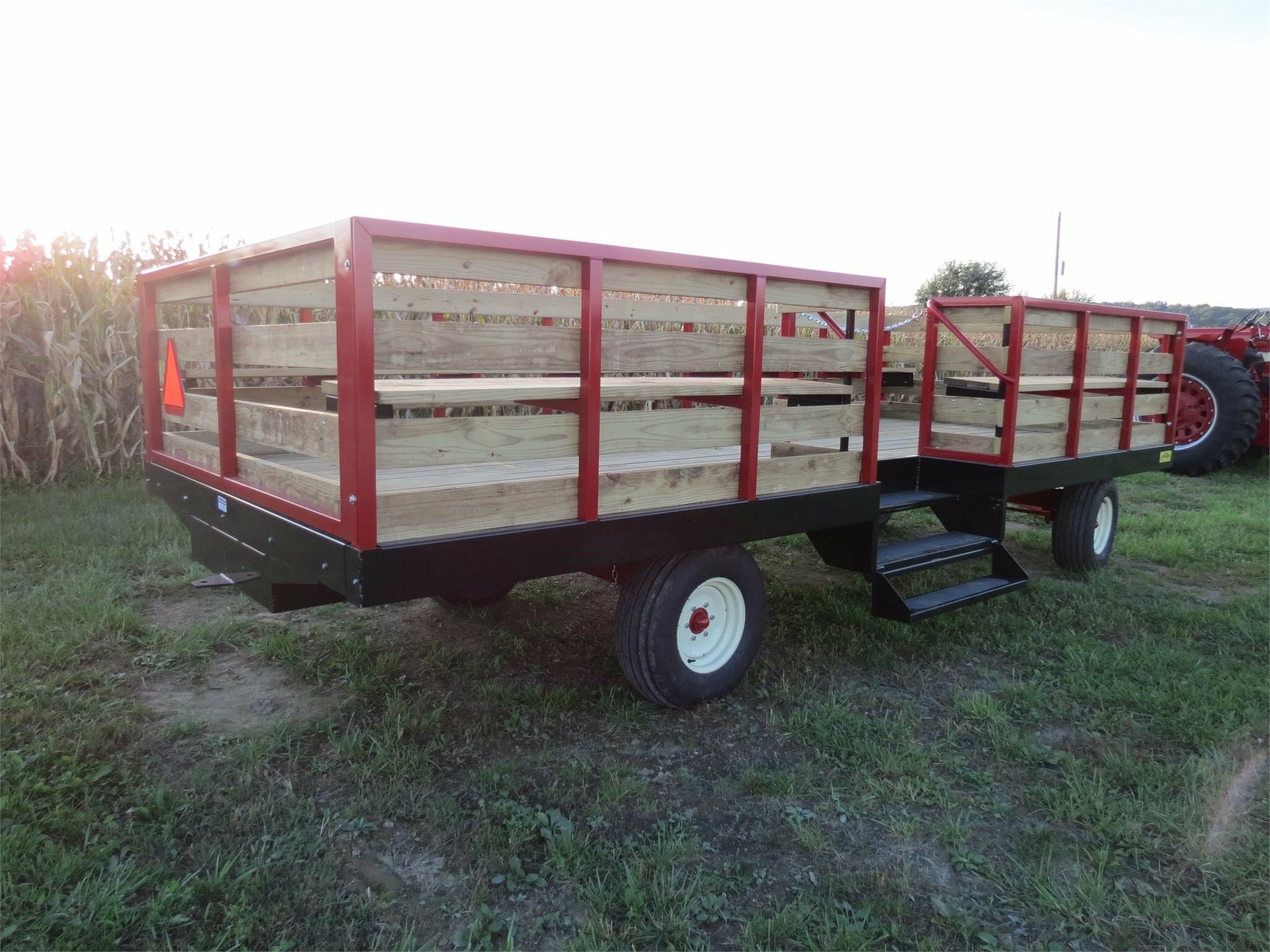 2025 Stoltzfus 8.5x20 Bale Wagons and Trailer