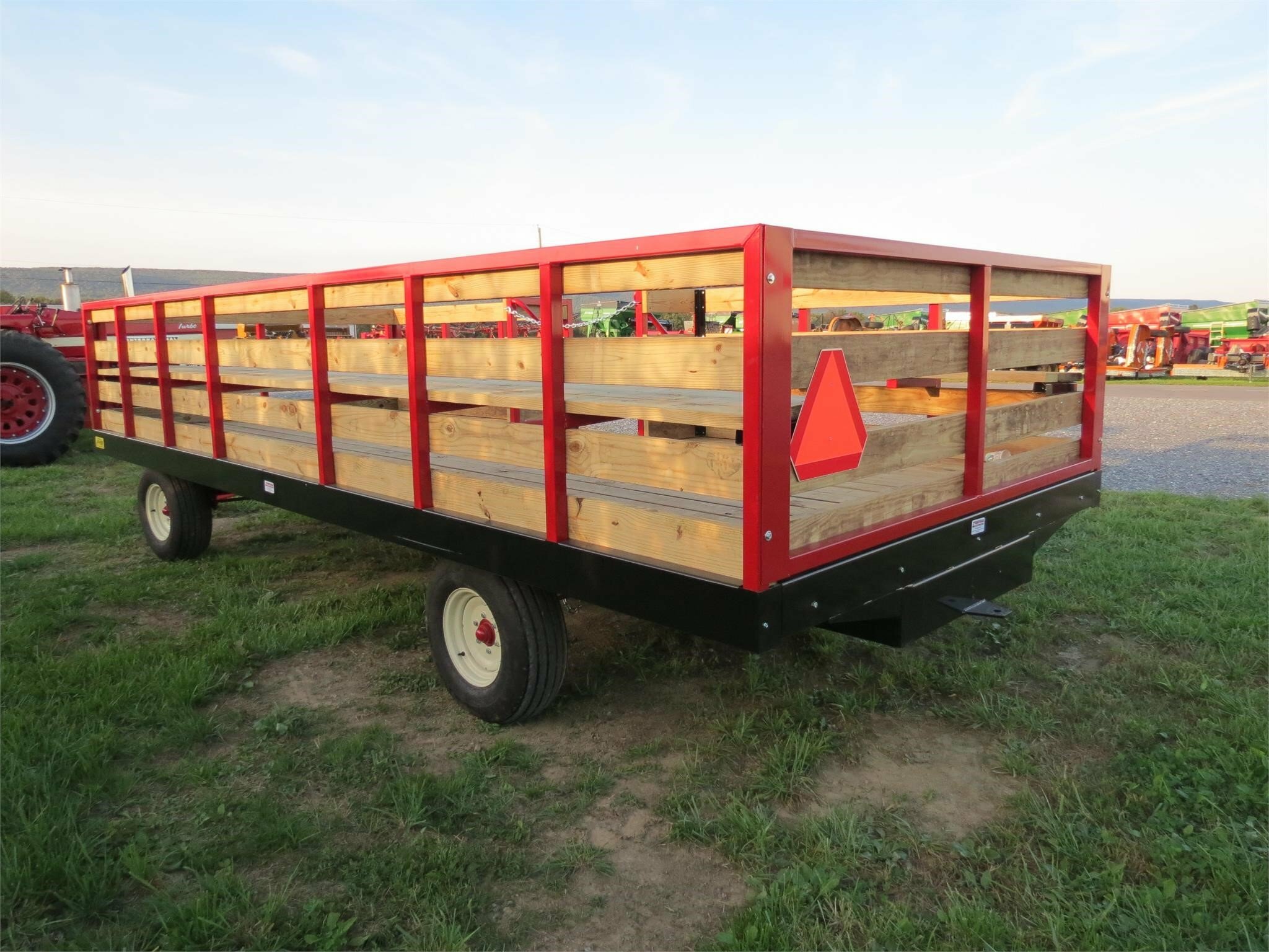 2025 Stoltzfus 8.5x20 Bale Wagons and Trailer