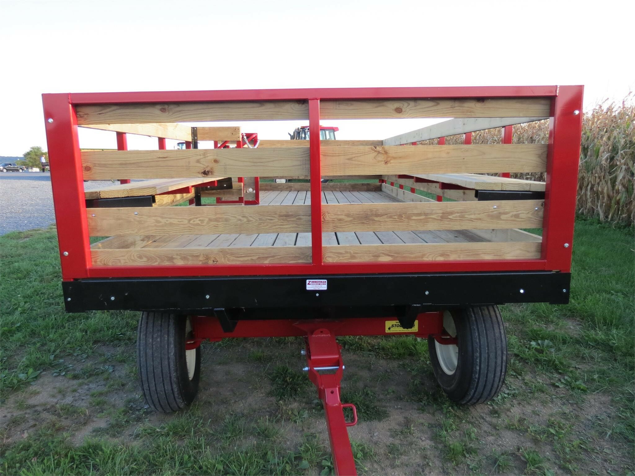 2025 Stoltzfus 8.5x20 Bale Wagons and Trailer