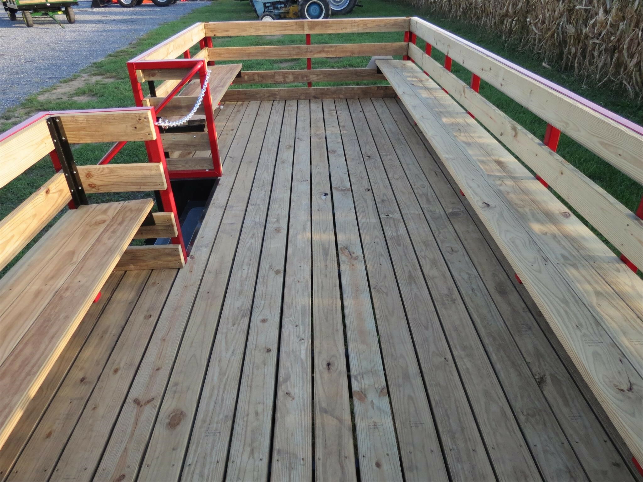 2025 Stoltzfus 8.5x20 Bale Wagons and Trailer