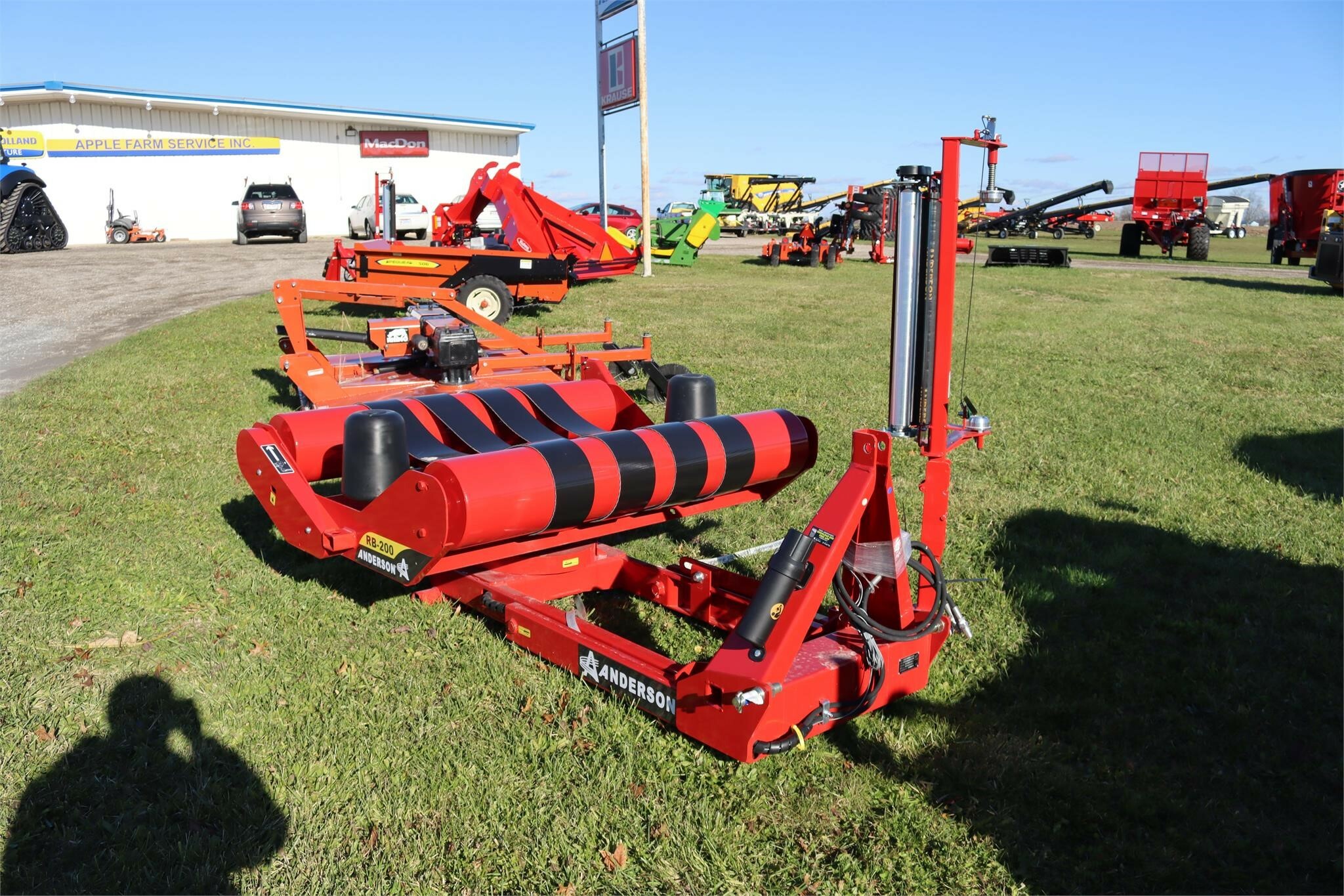 Anderson RB200 Bale Wrapper Call Machinery Pete
