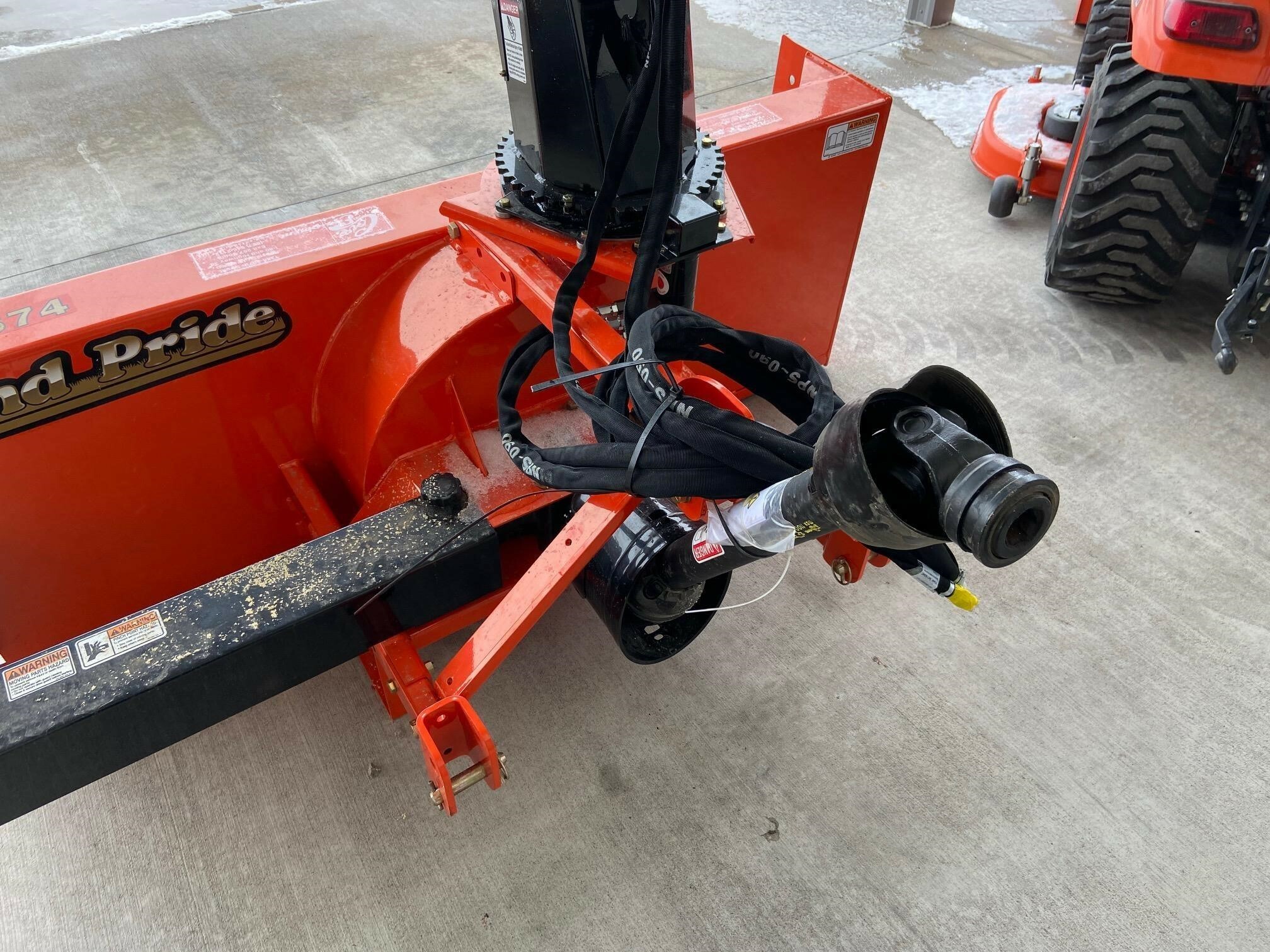 Land Pride SB1574 Snow Blower 5,150 Machinery Pete