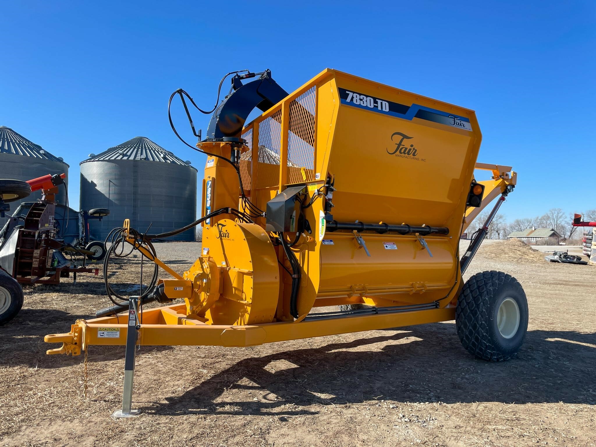 2026 Fair Mfg 7830TD Bale Processor