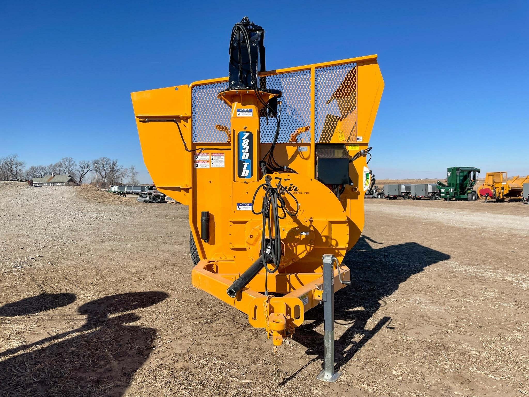 2026 Fair Mfg 7830TD Bale Processor